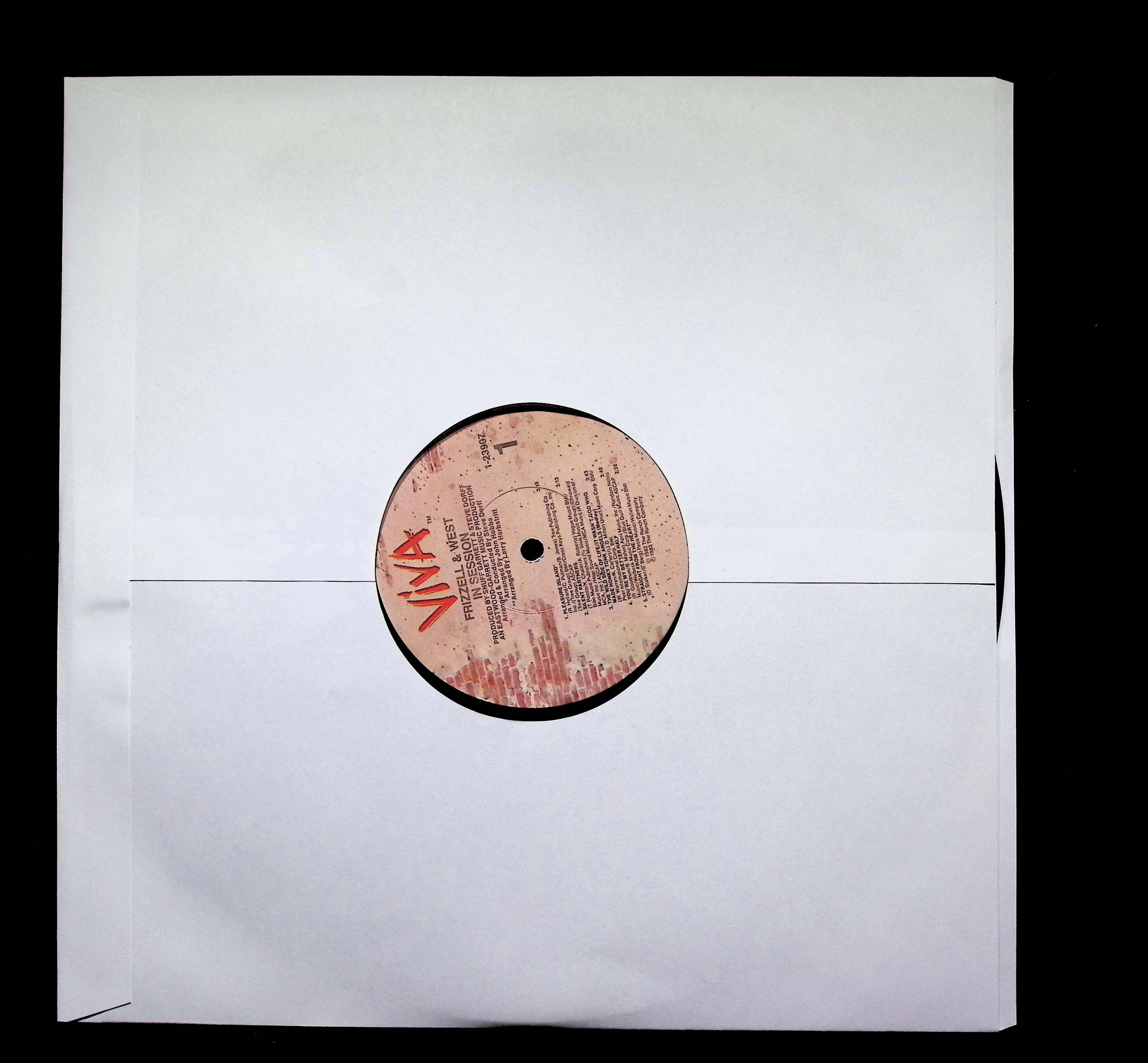 David Frizzell In Session LP 1983 Viva Country Club Edition — image 3