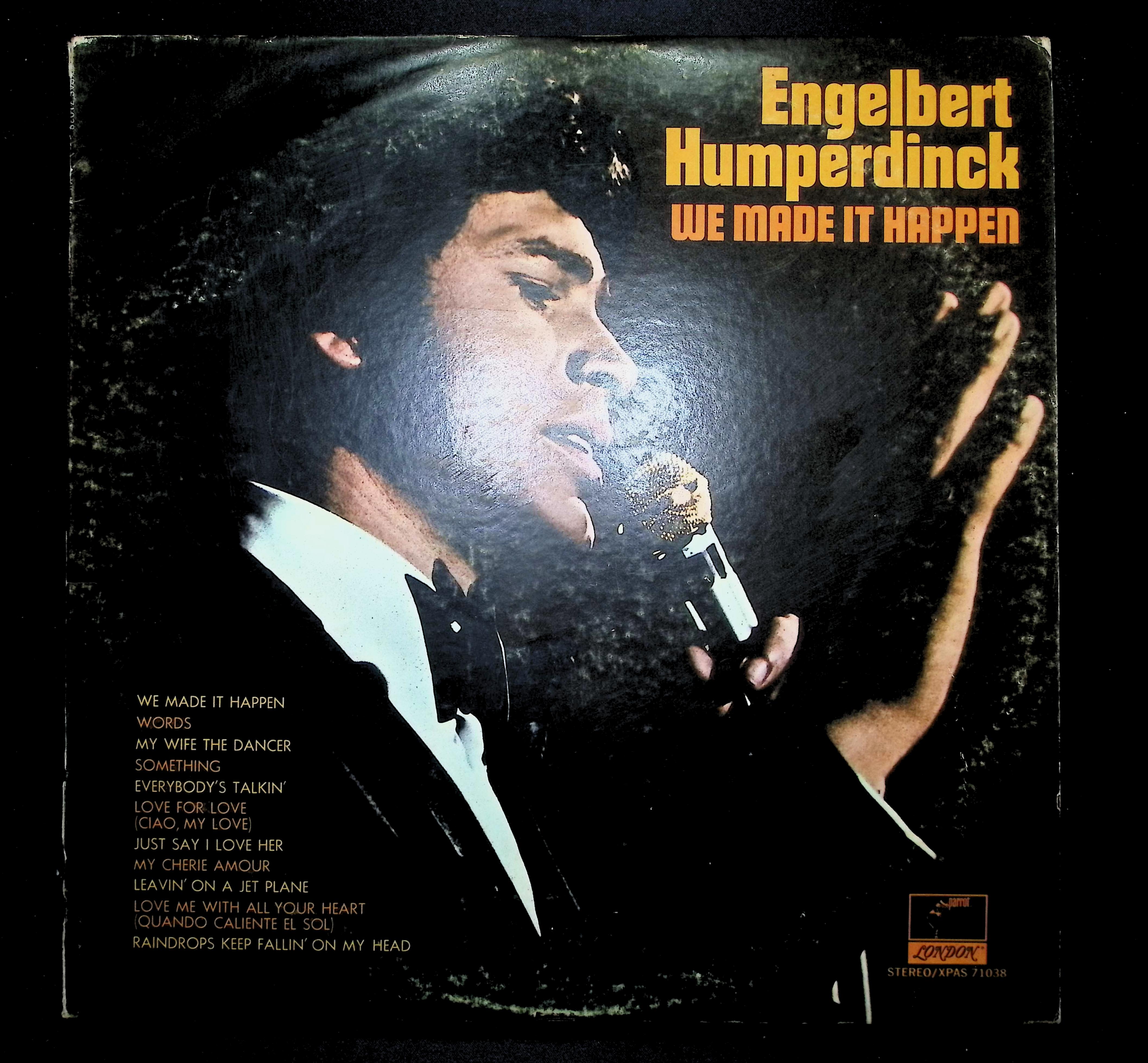 Engelbert Humperdinck We Made It Happen LP 1970 Parrot Pop