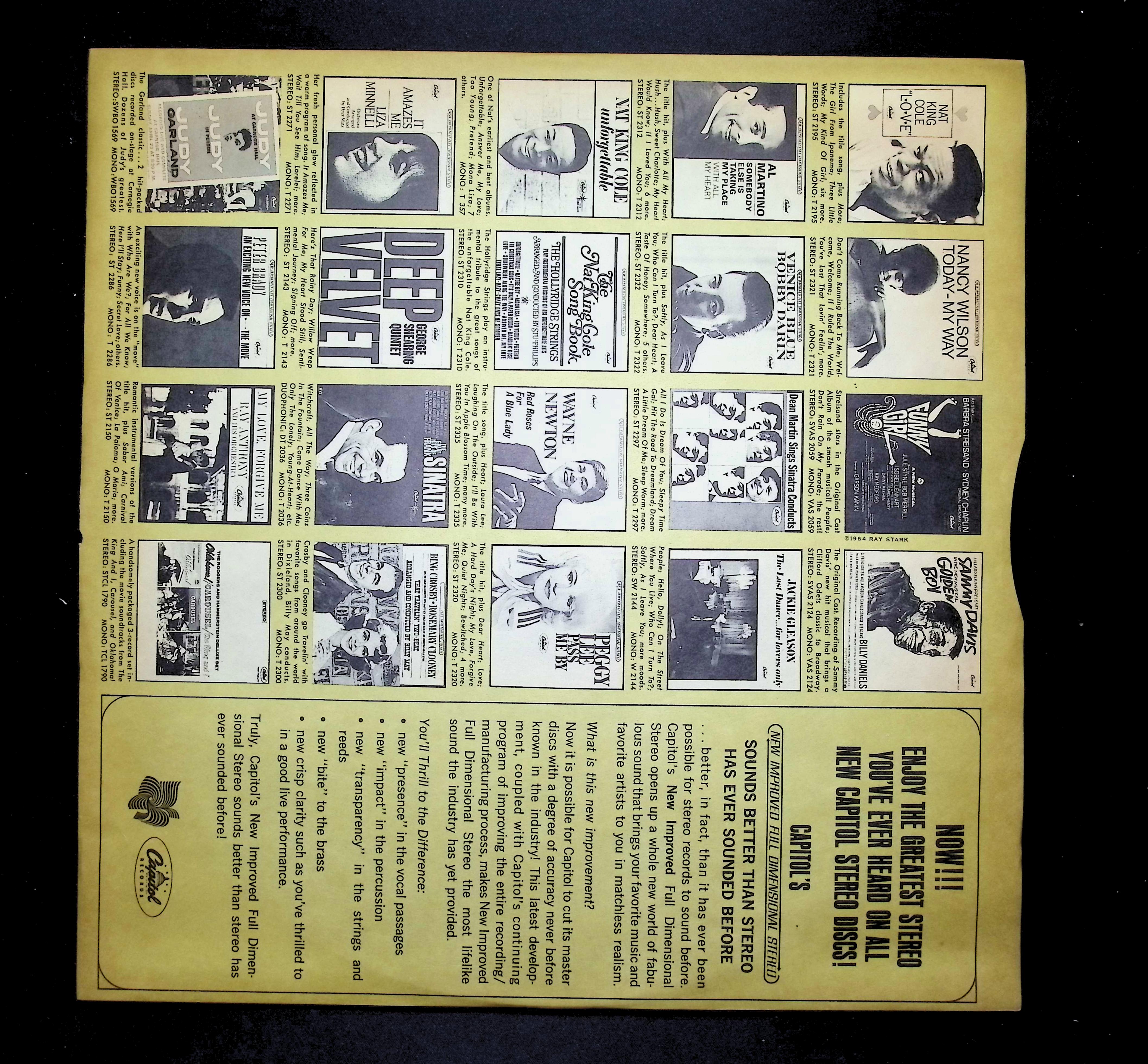 Nancy Wilson Hollywood My Way LP 1963 Capitol Jazz — image 3