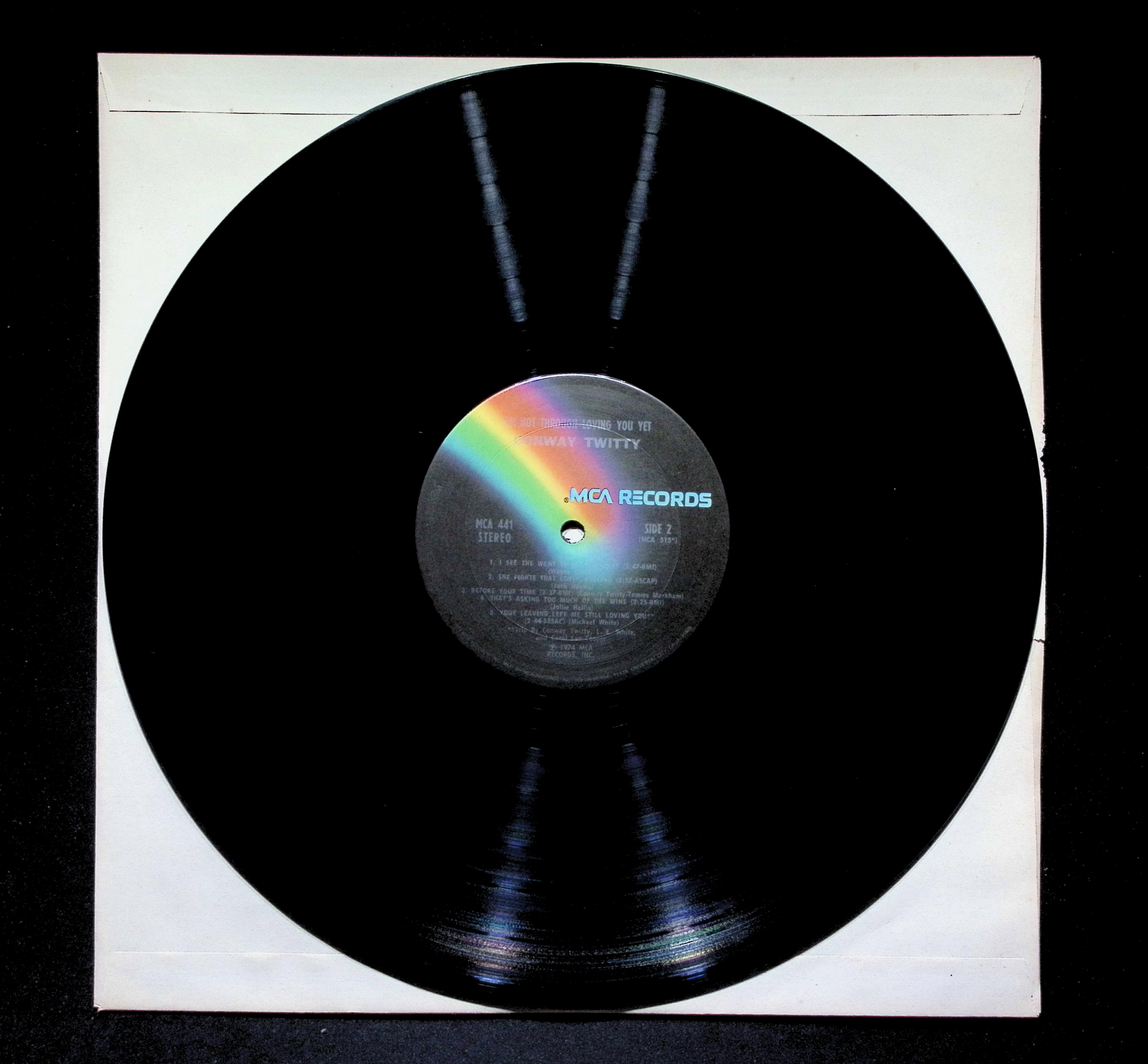 Conway Twitty I'm Not Through Loving You Yet LP 1974 MCA Country — image 4