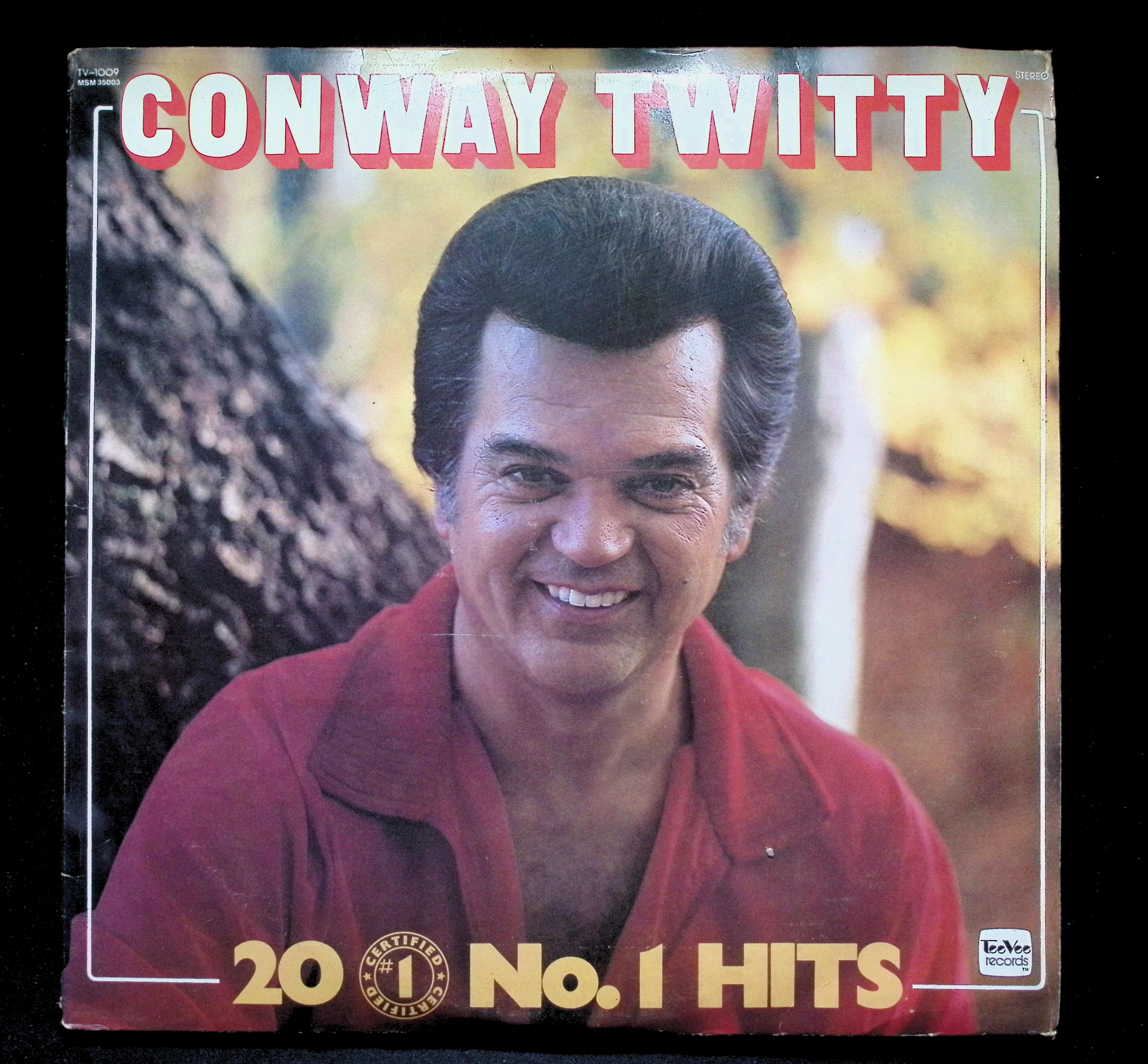 Conway Twitty 20 Certified No.1 Hits LP 1978 Tee Vee Records Country