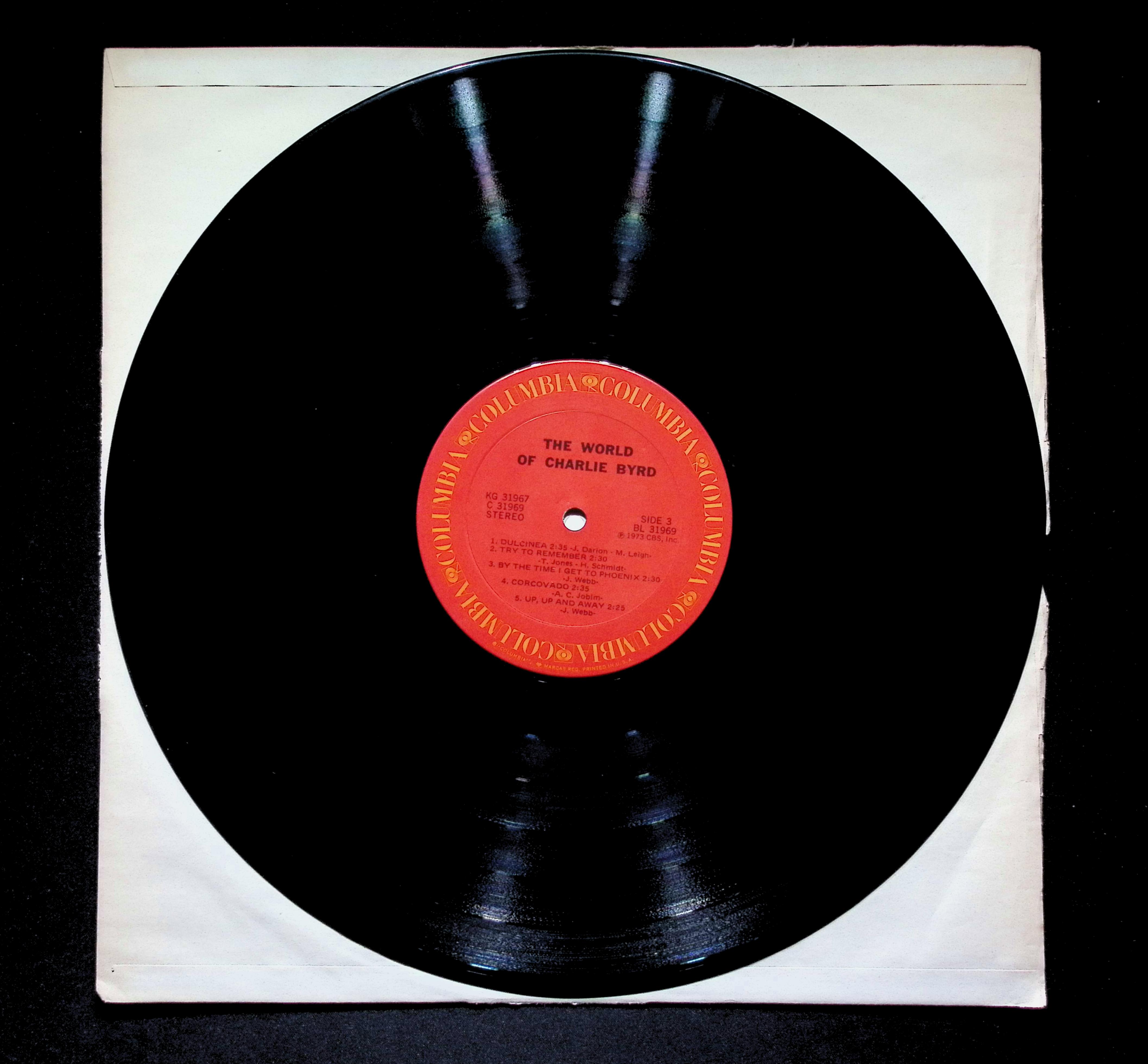 Charlie Byrd World Of LP 1973 Columbia Jazz — image 4
