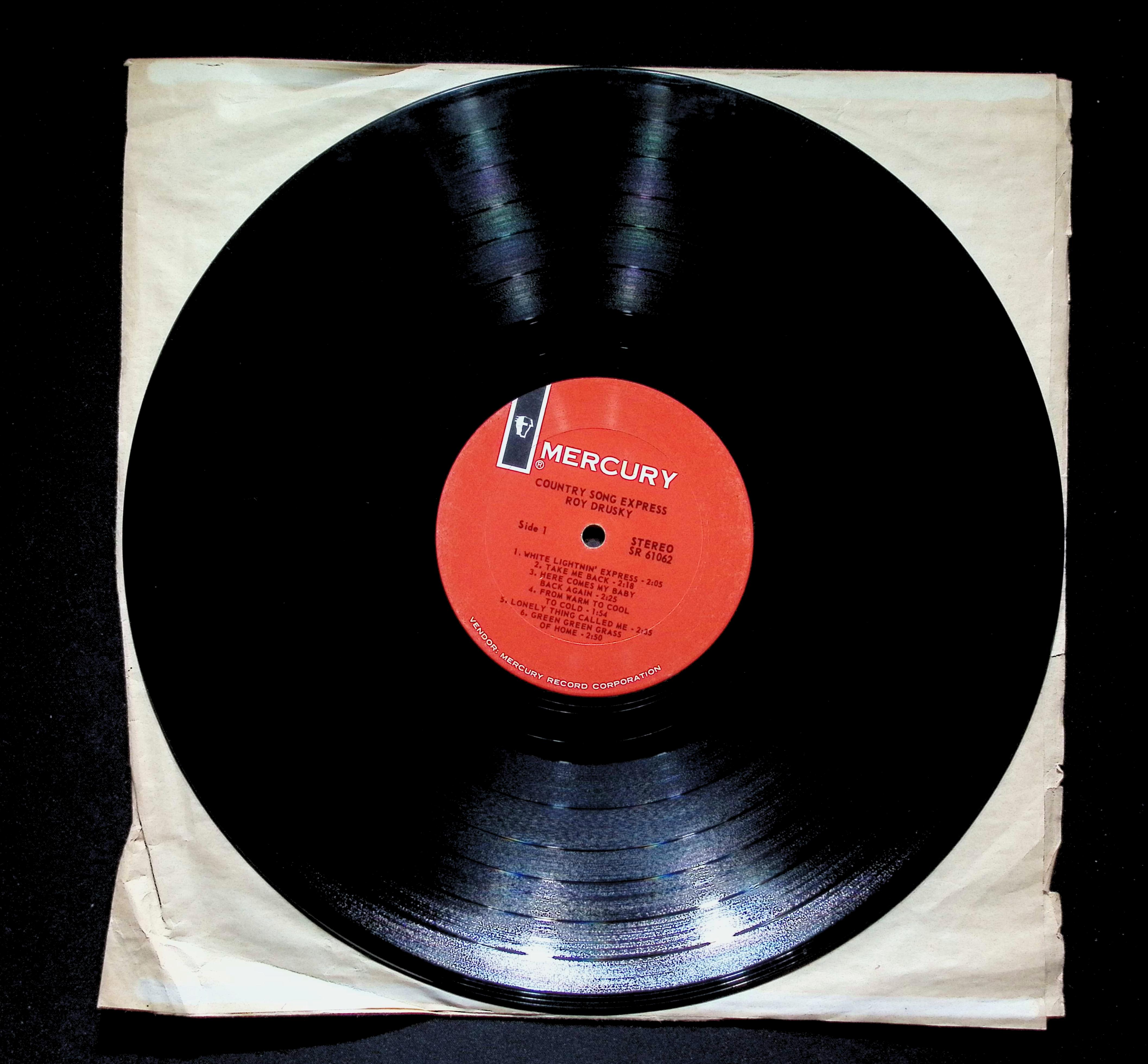 Roy Drusky Country Song Express LP 1966 Mercury Folk — image 5