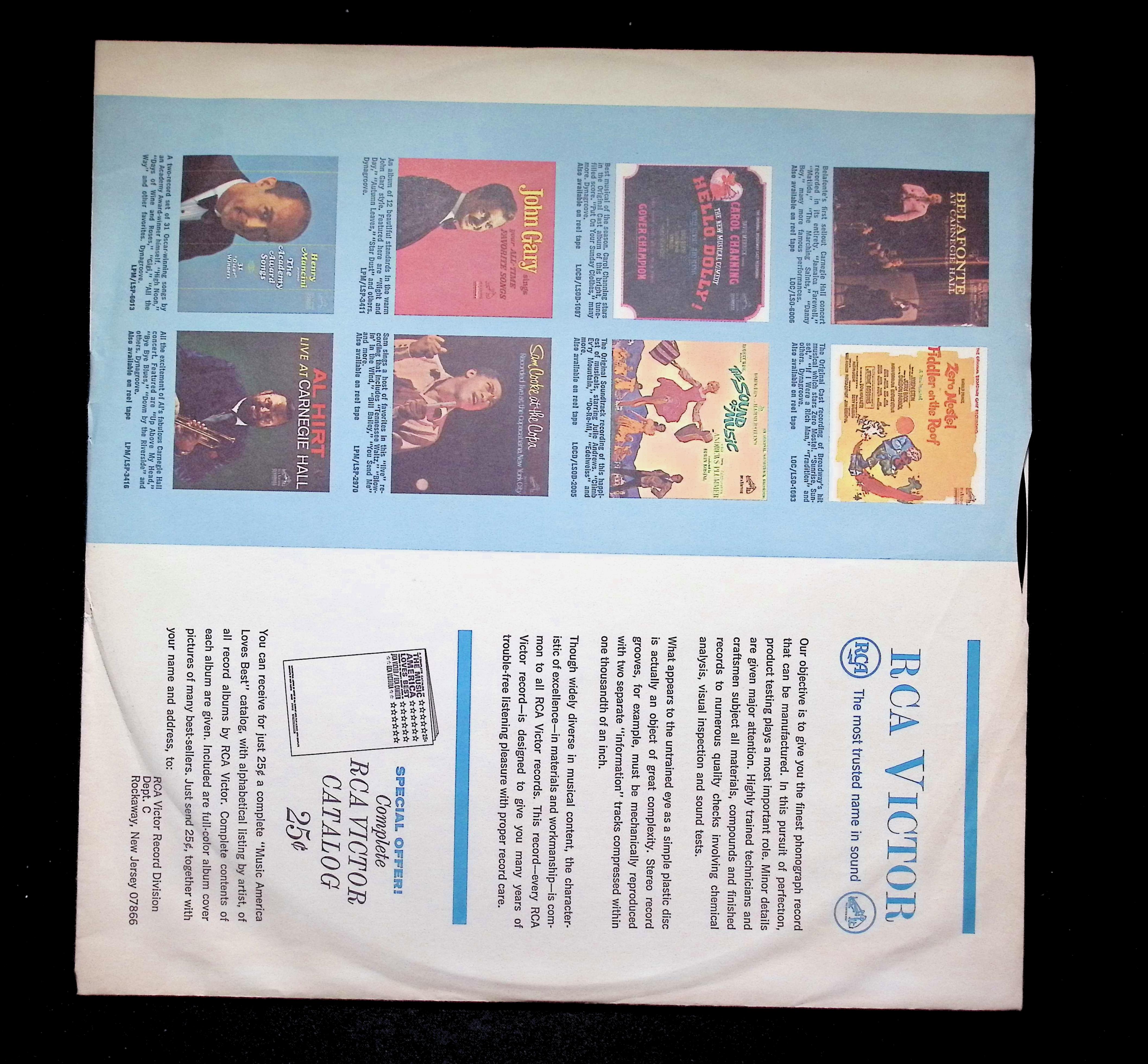 Connie Smith Downtown Country 1967 Vinyl LP RCA LSP-3725 Stereo Record Album — image 3