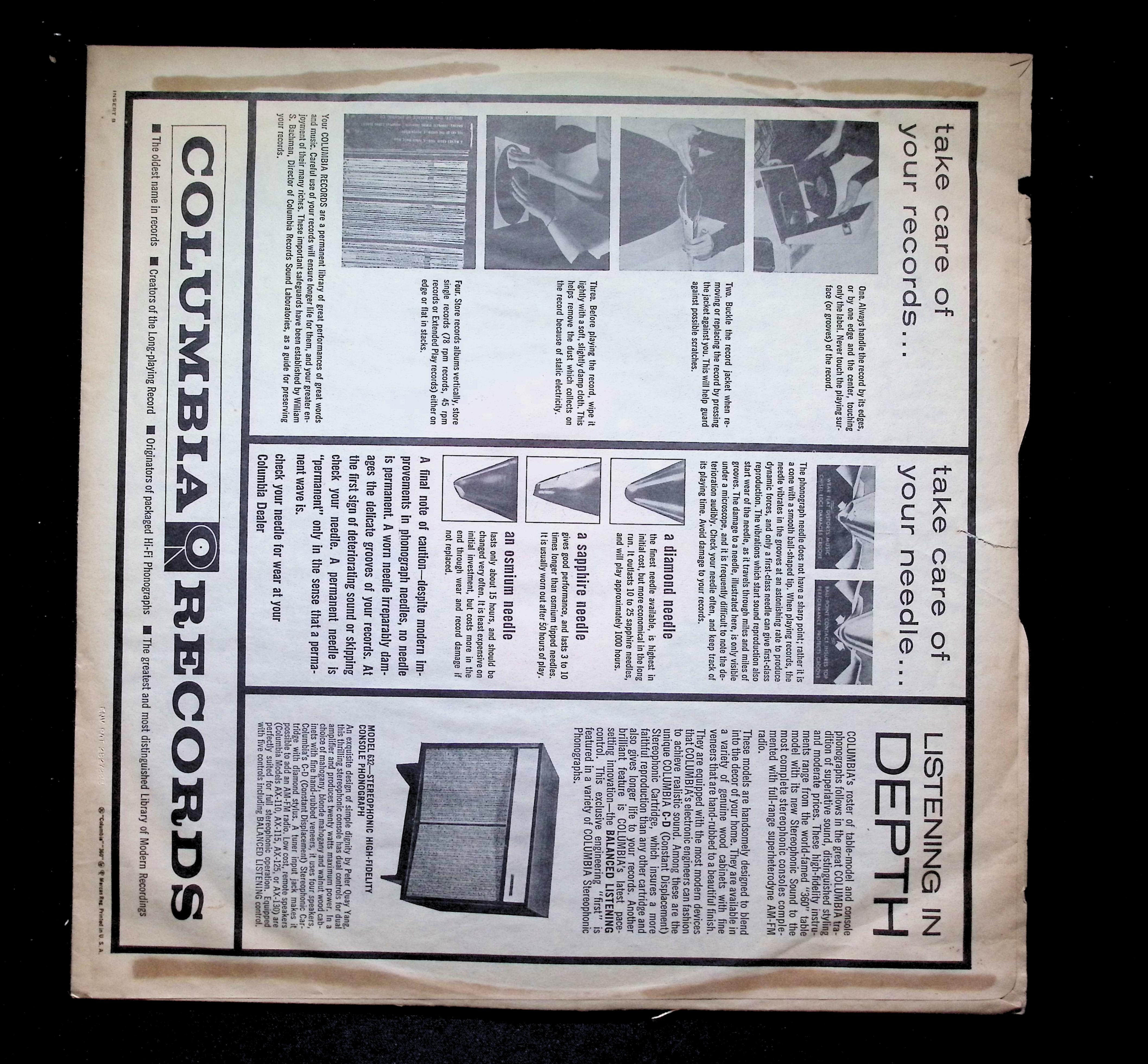 The Brothers Four LP 1960 Columbia Pop Vocal — image 3