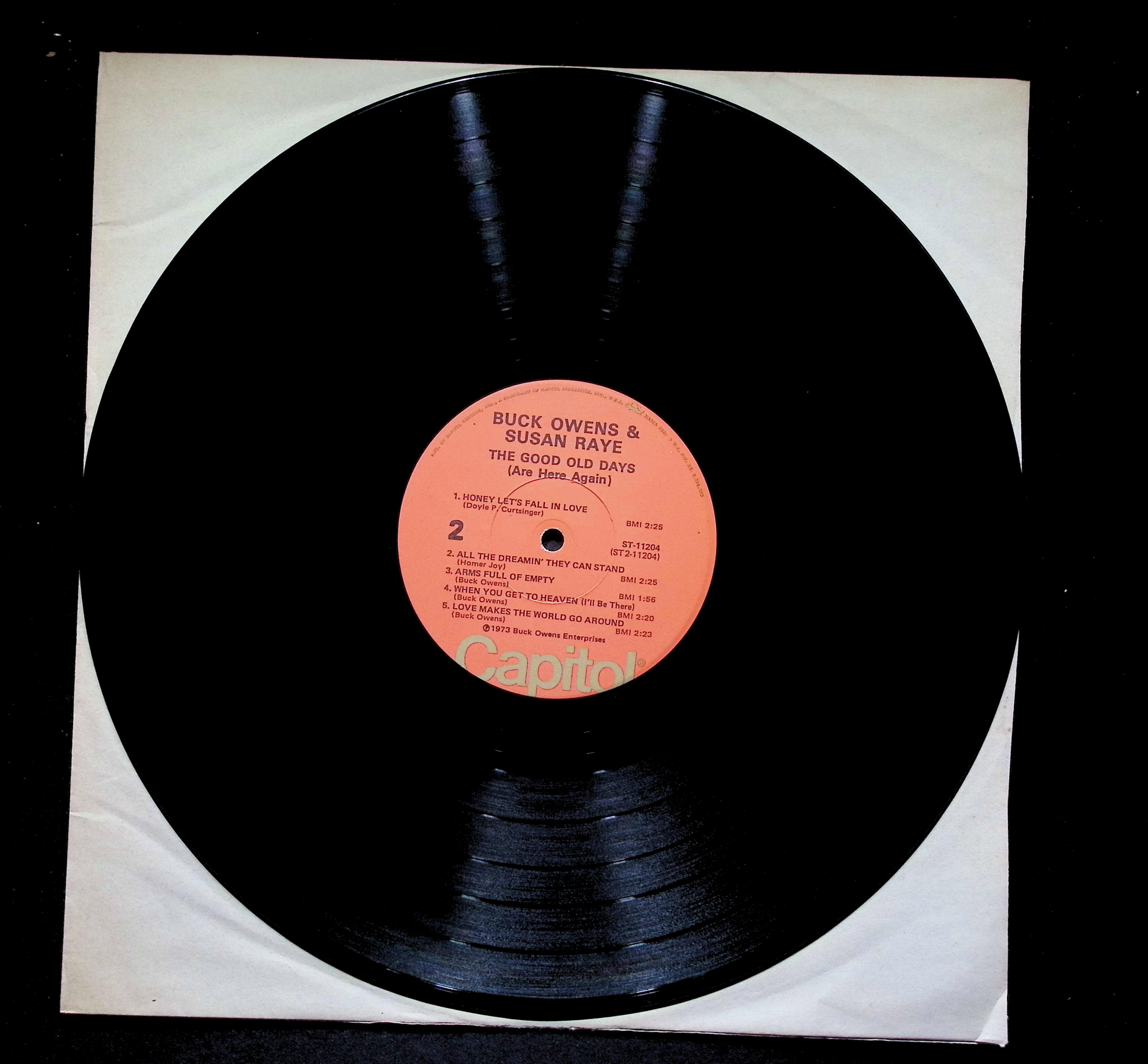 Buck Owens The Good Old Days LP 1973 Capitol Country — image 4