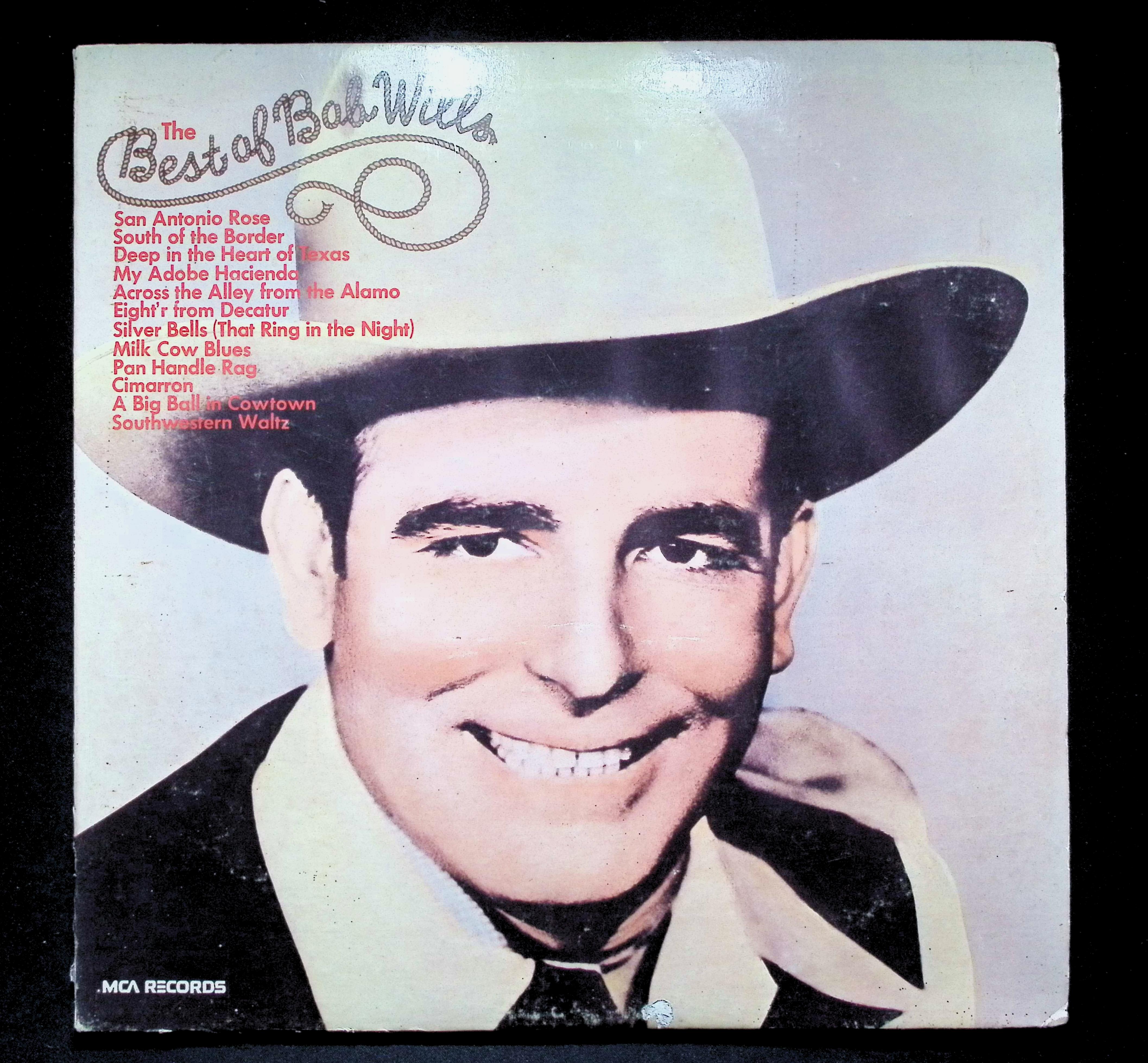Bob Wills Best Of LP 1977 MCA Country Compilation
