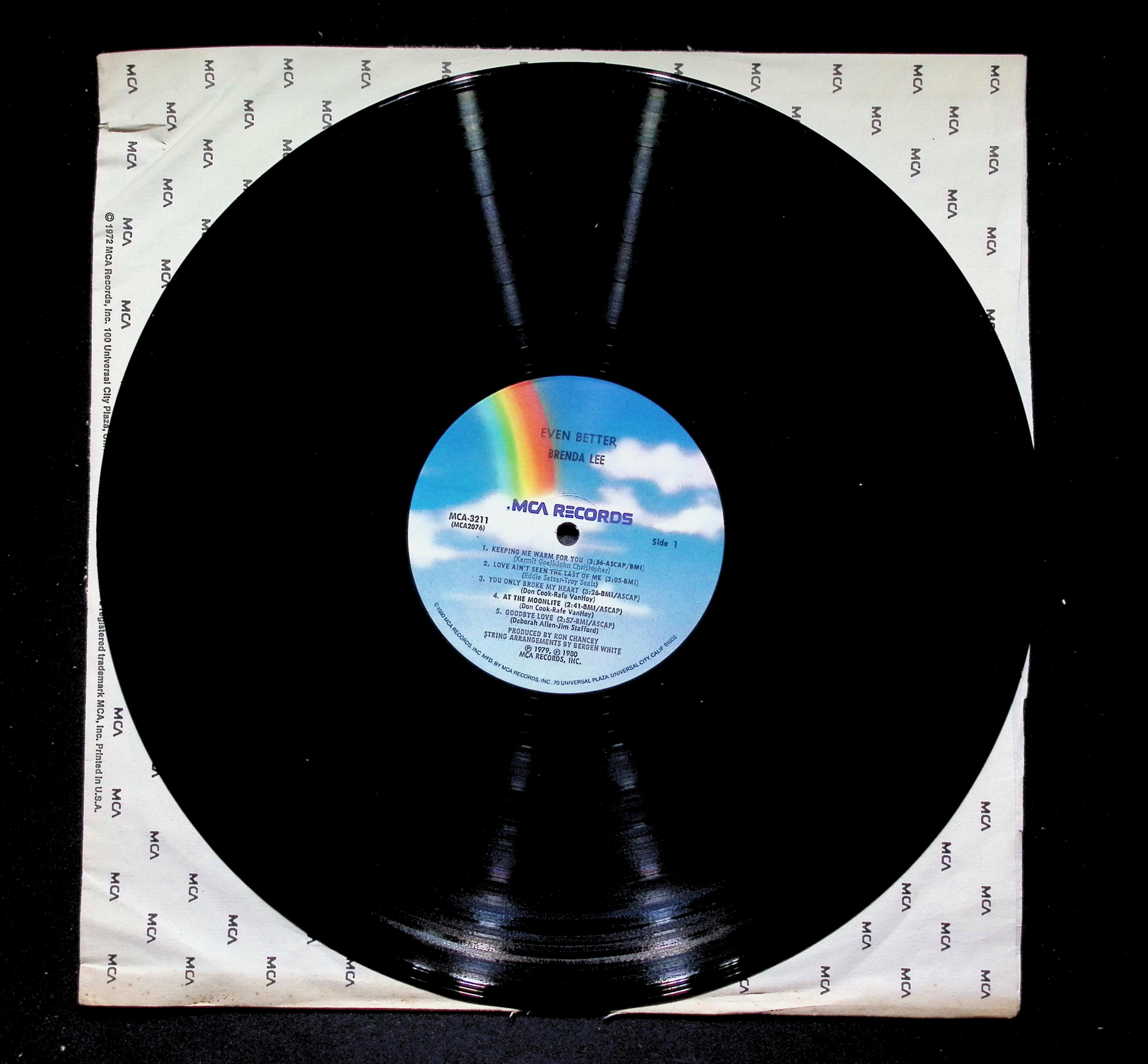 Brenda Lee Even Better LP 1980 MCA Records Pop Country — image 4