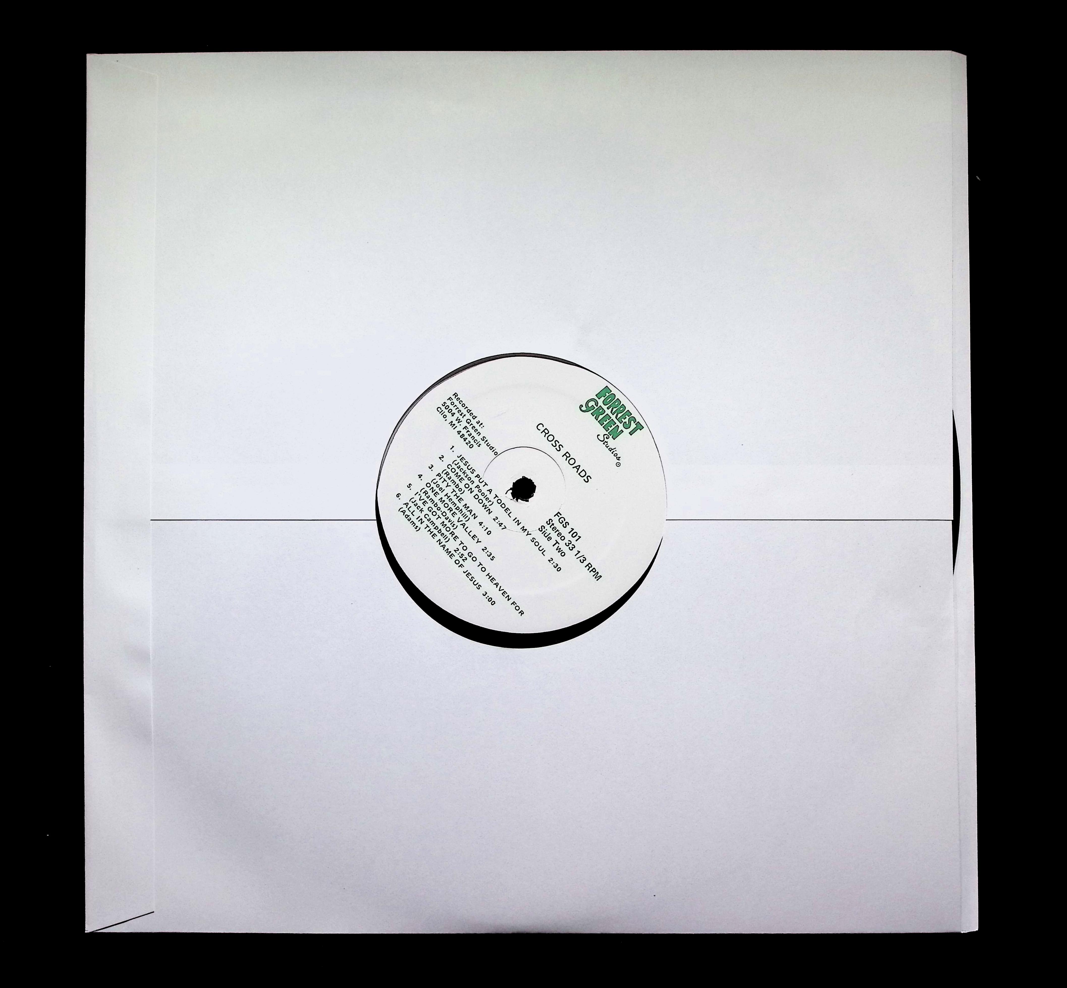 Cross Roads LP 1970s Forrest Green Gospel — image 3