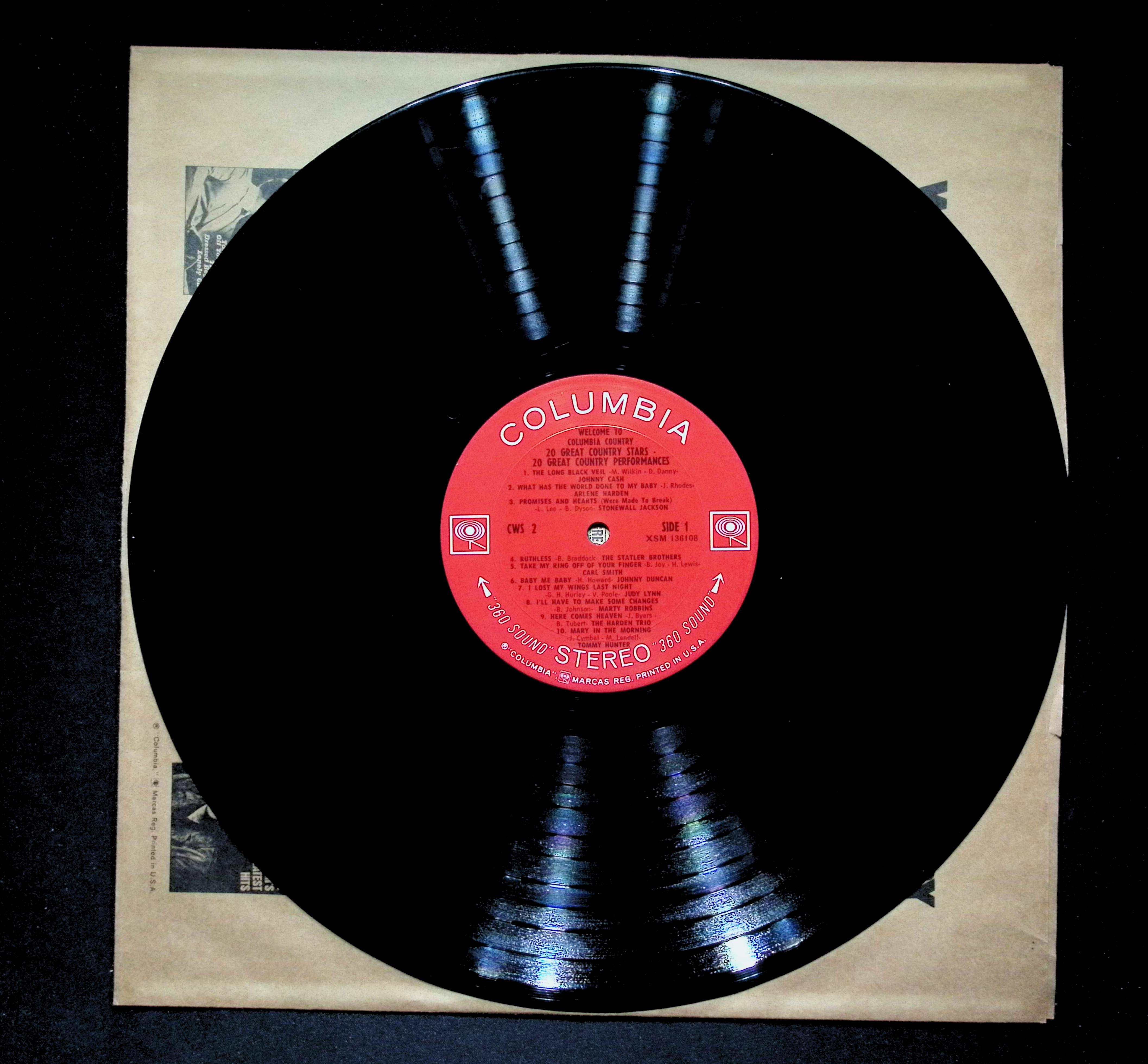 Various Welcome To Columbia Country LP 1967 Columbia Country — image 4