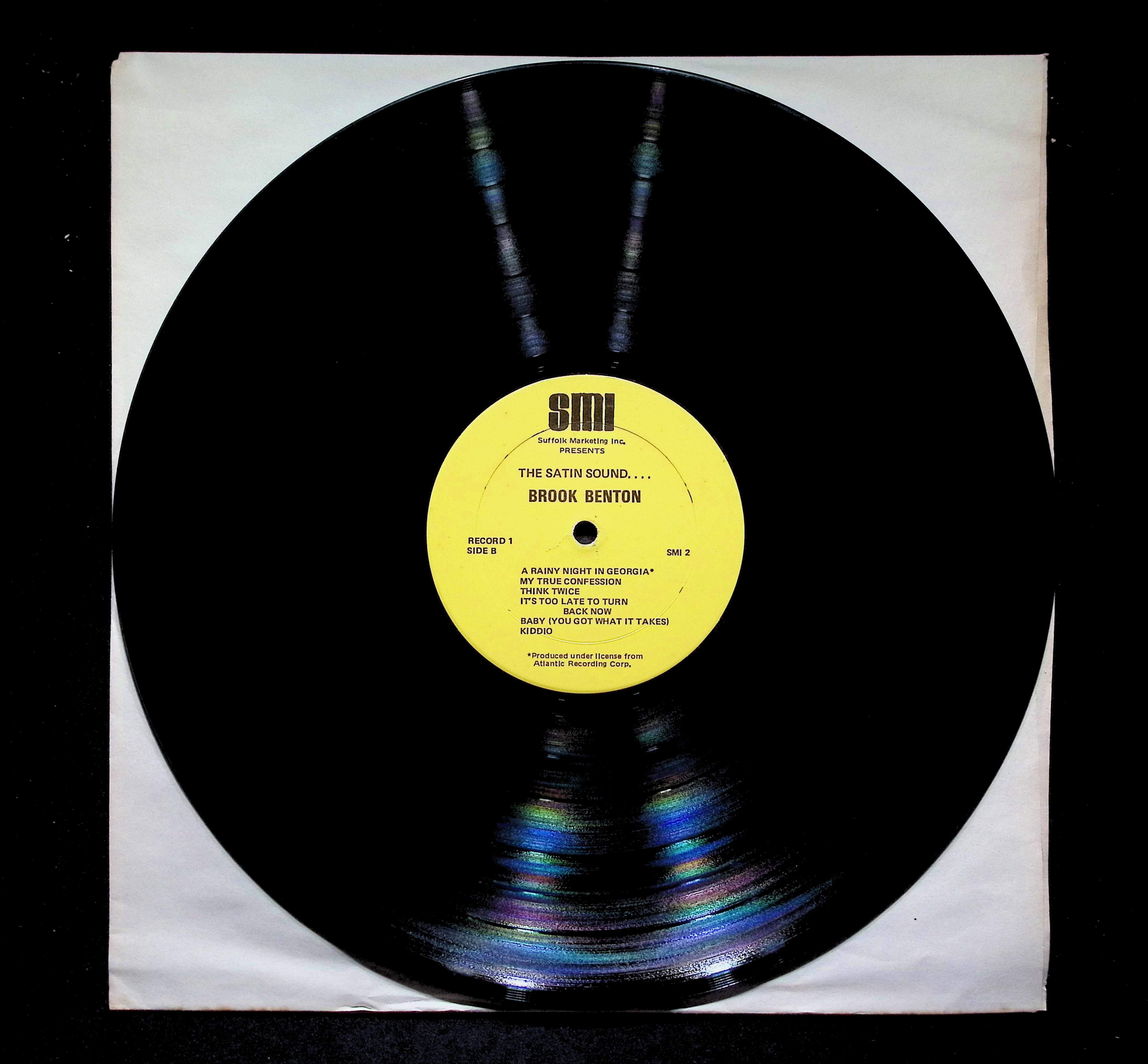 Brook Benton The Satin Sound LP Suffolk Marketing Jazz — image 5