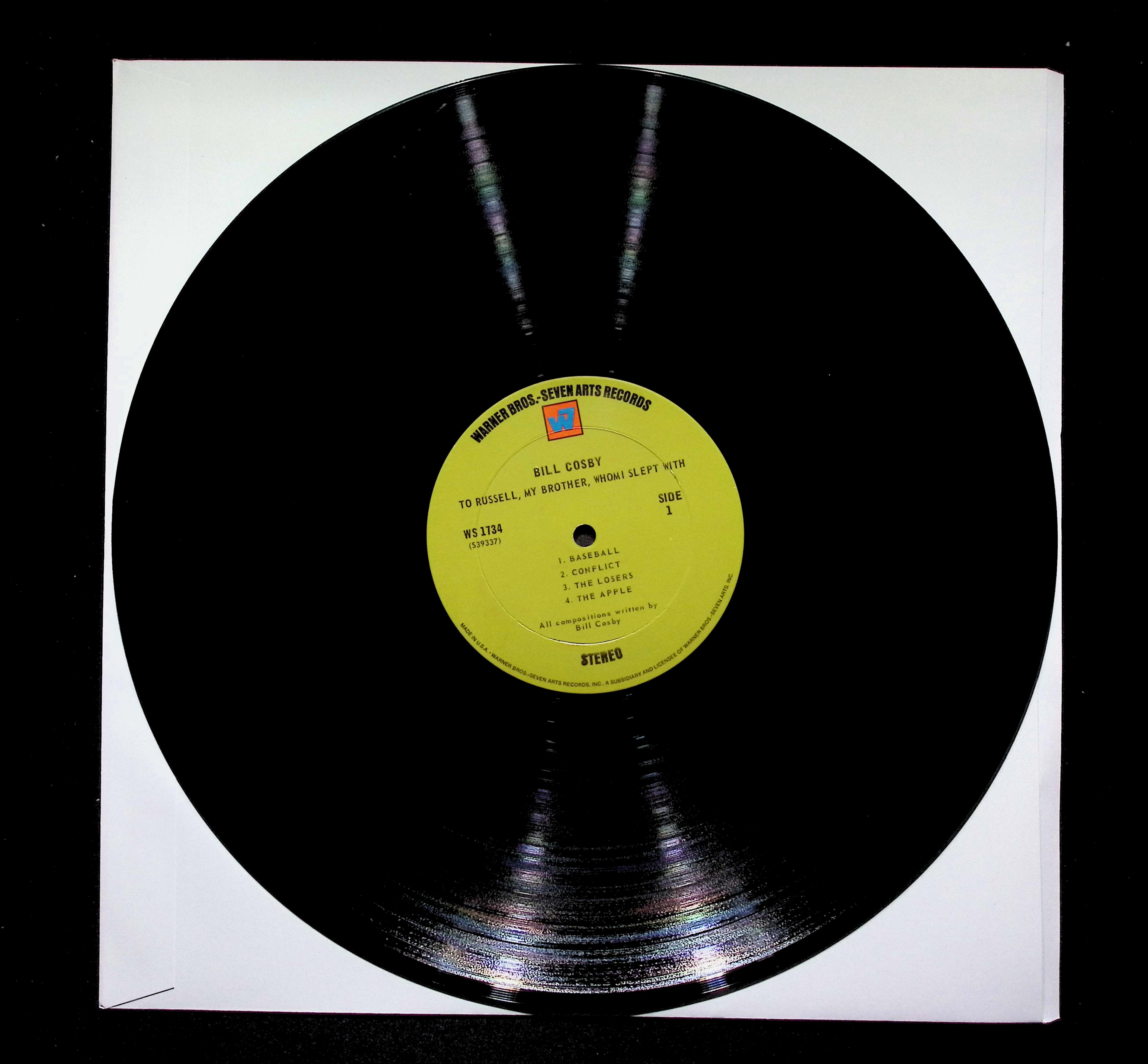 Bill Cosby To Russell LP 1968 Warner Comedy — image 5