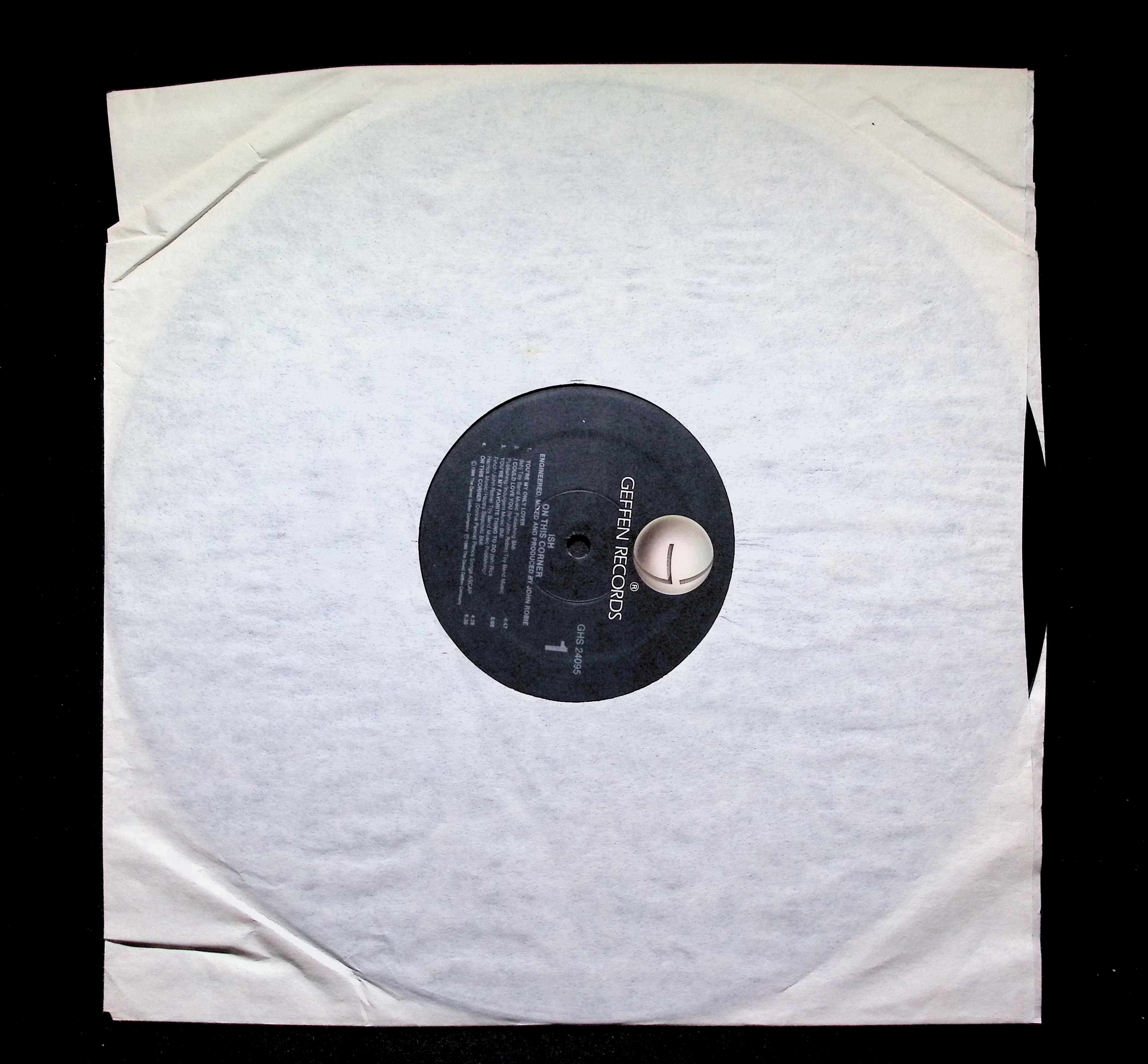 Ish On This Corner LP 1986 Geffen Synth-pop — image 3