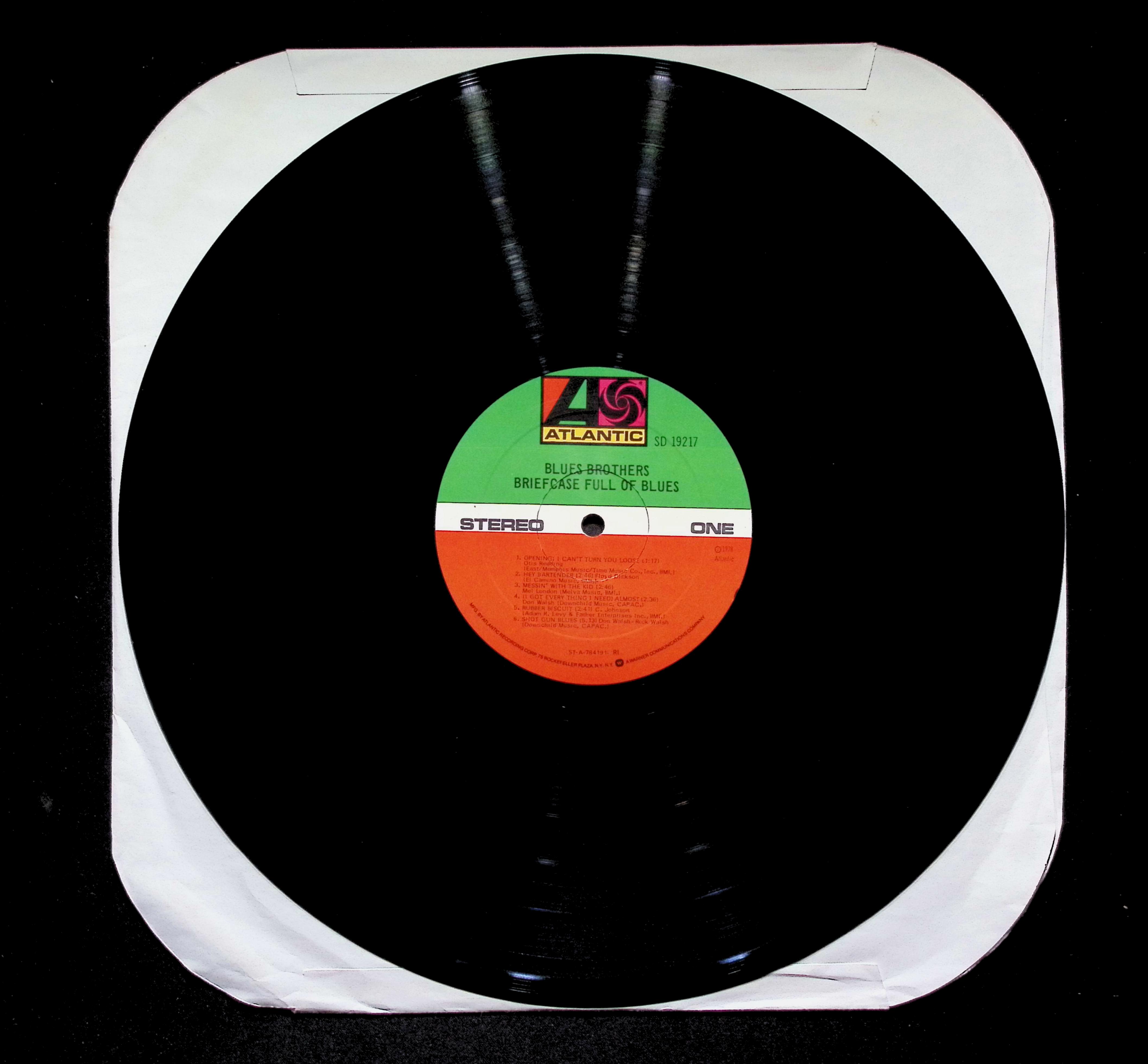 The Blues Brothers Briefcase Full Of Blues LP Atlantic Blues — image 5