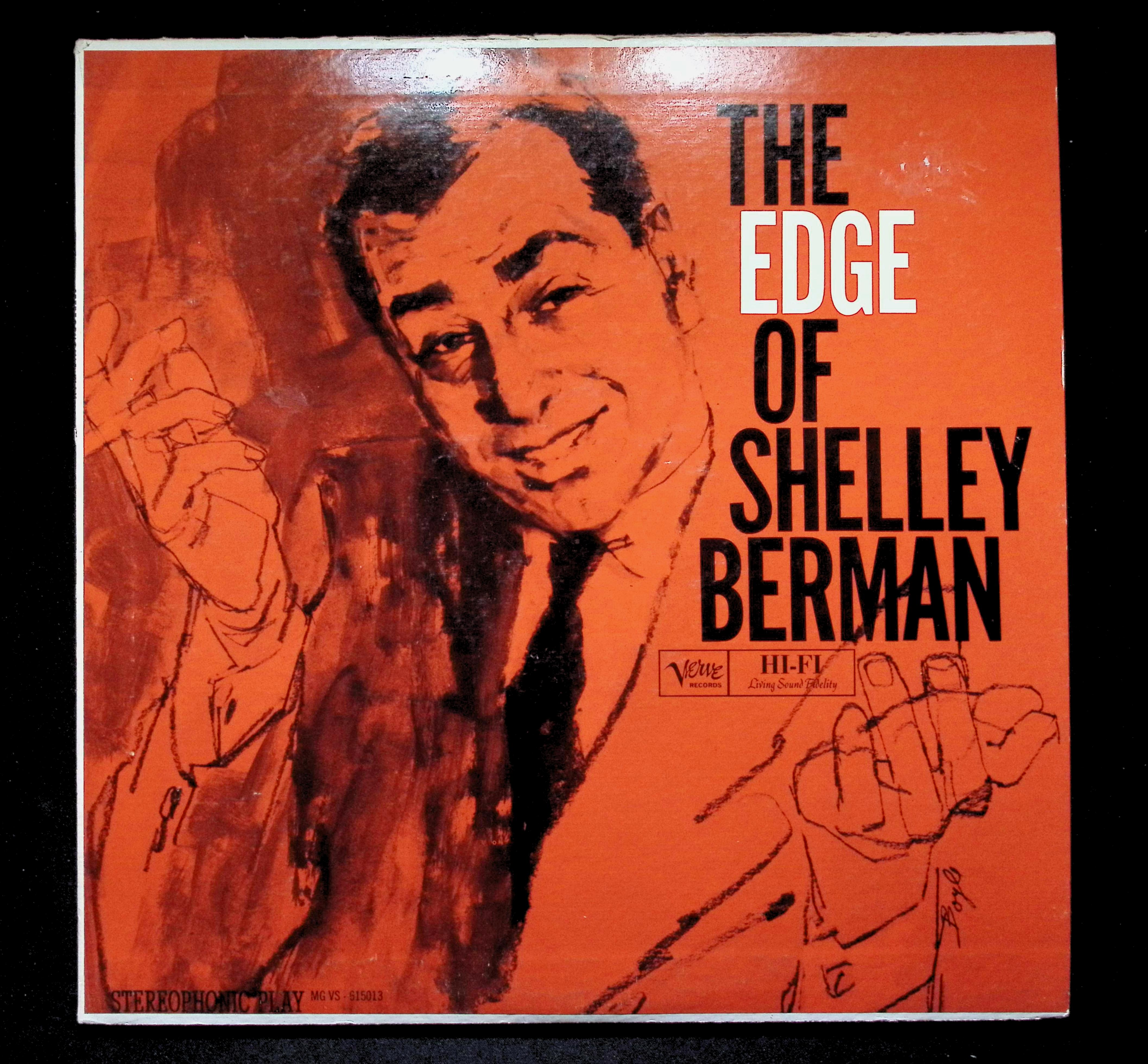 Shelley Berman Edge LP N/A Verve Comedy