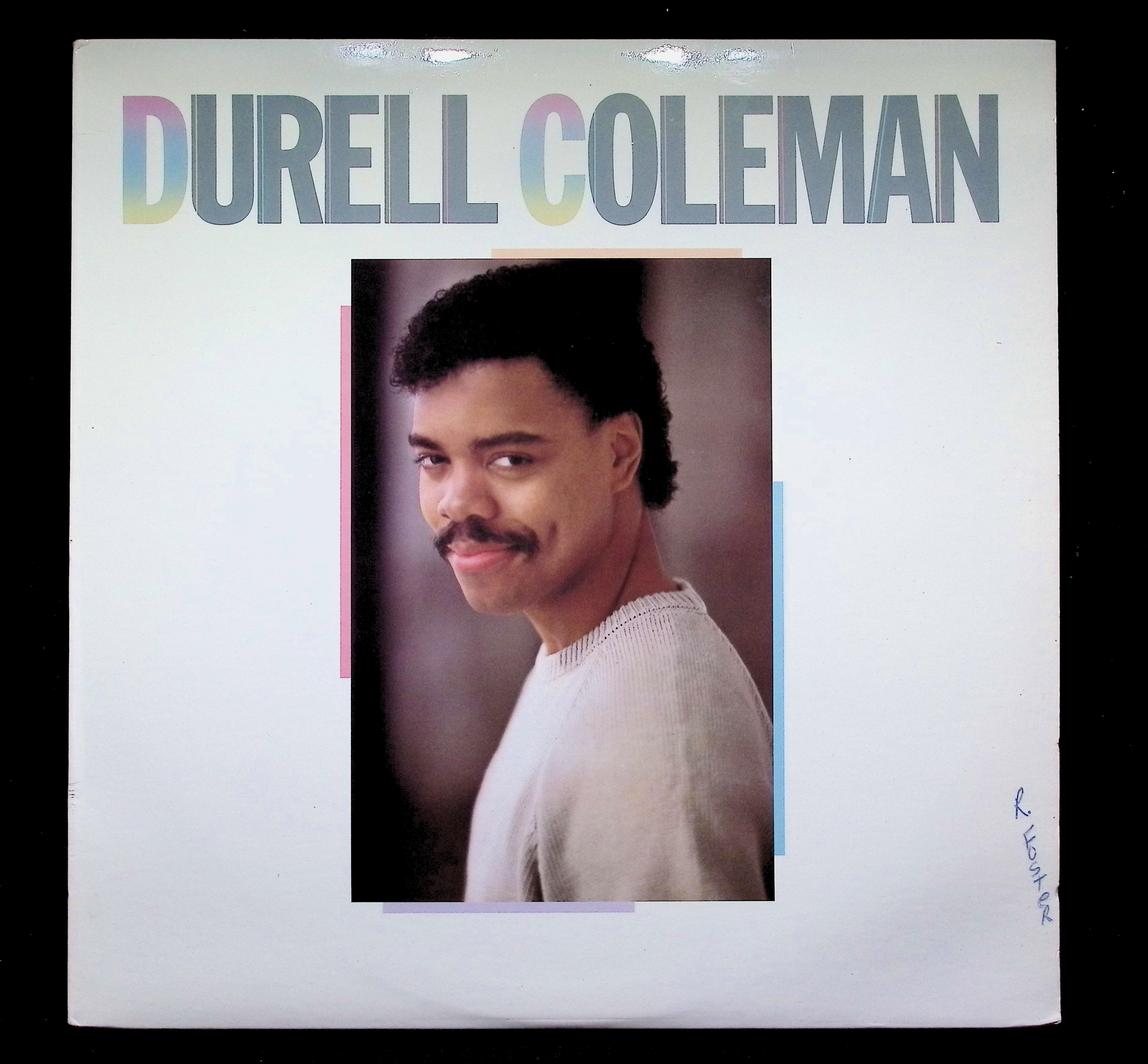 Durell Coleman LP 1985 Island Records Funk/Soul Pop