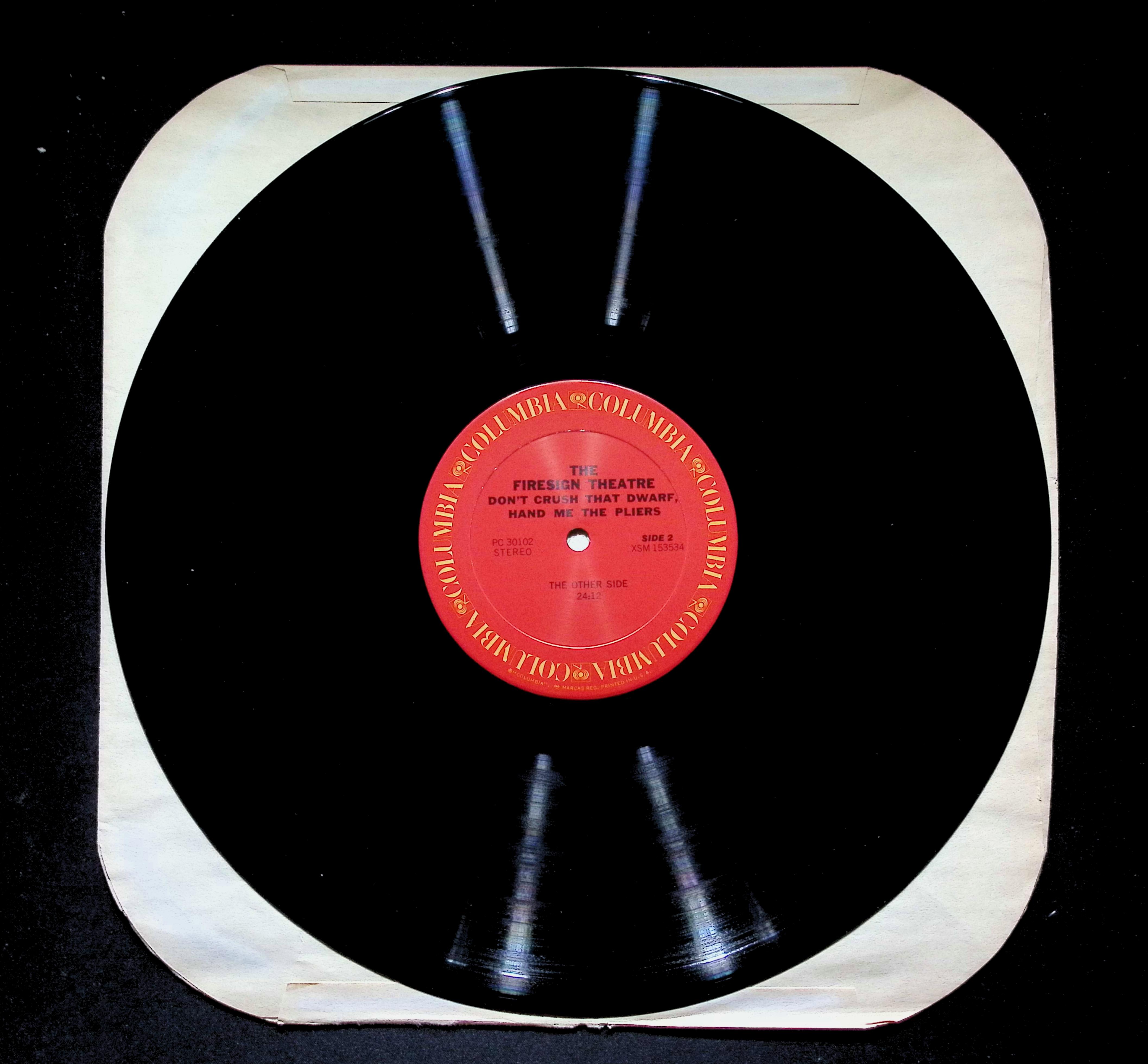 The Firesign Theatre Dwarf LP 1970 Columbia Comedy — image 5