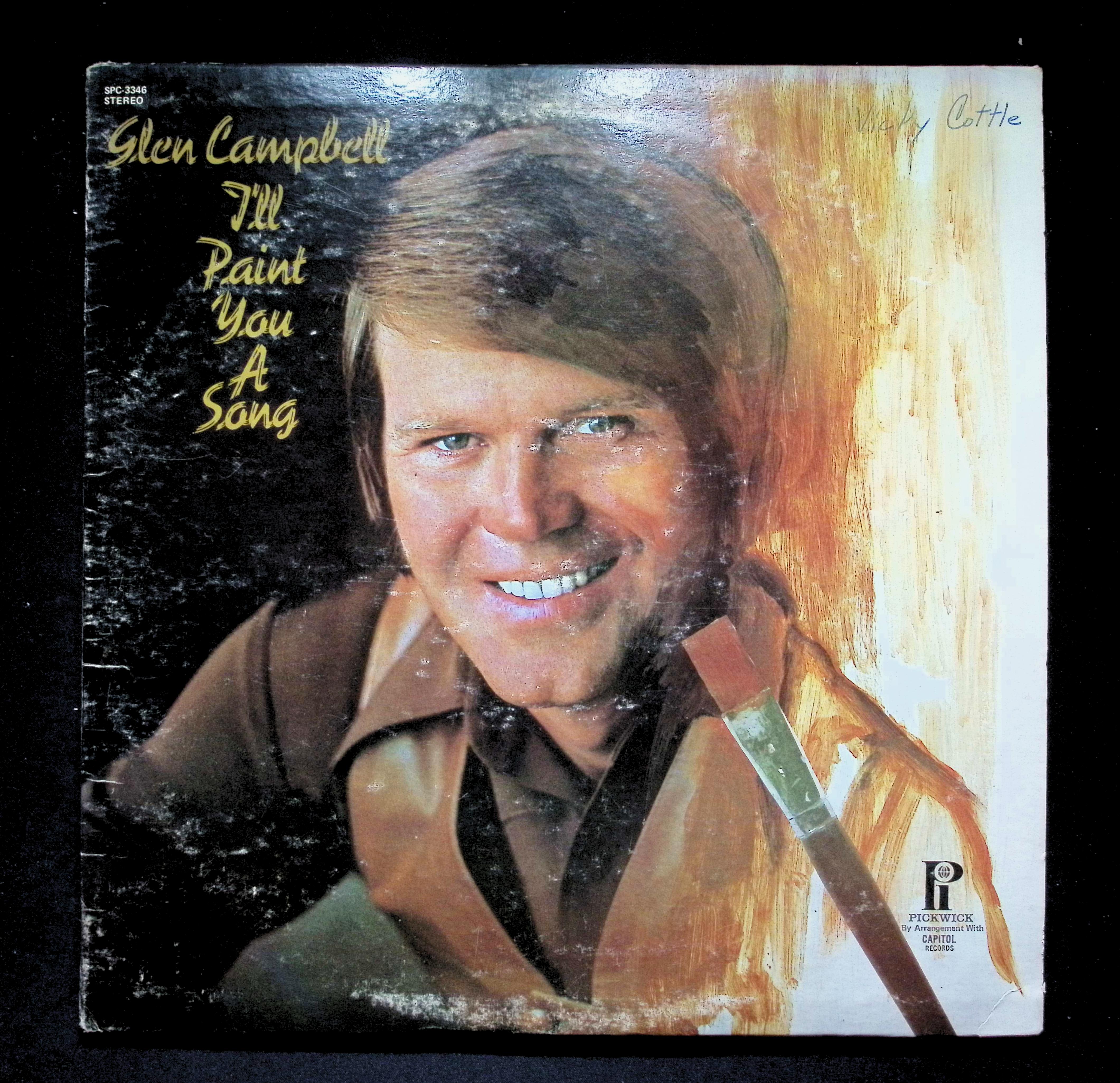 Glen Campbell I'll Paint You A Song LP 1975 Pickwick/33 Folk