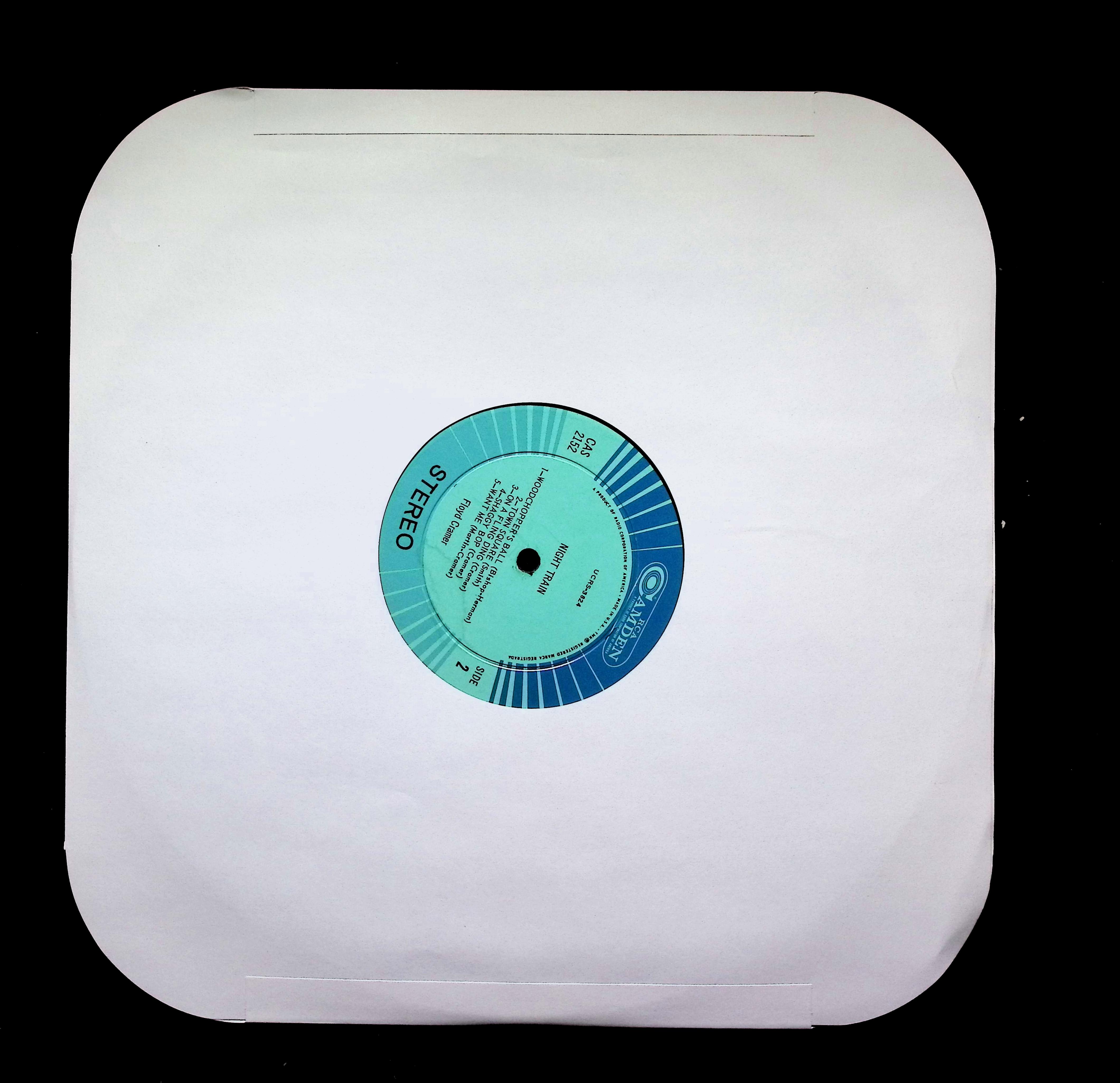 Floyd Cramer Night Train LP 1967 RCA Camden Jazz — image 3