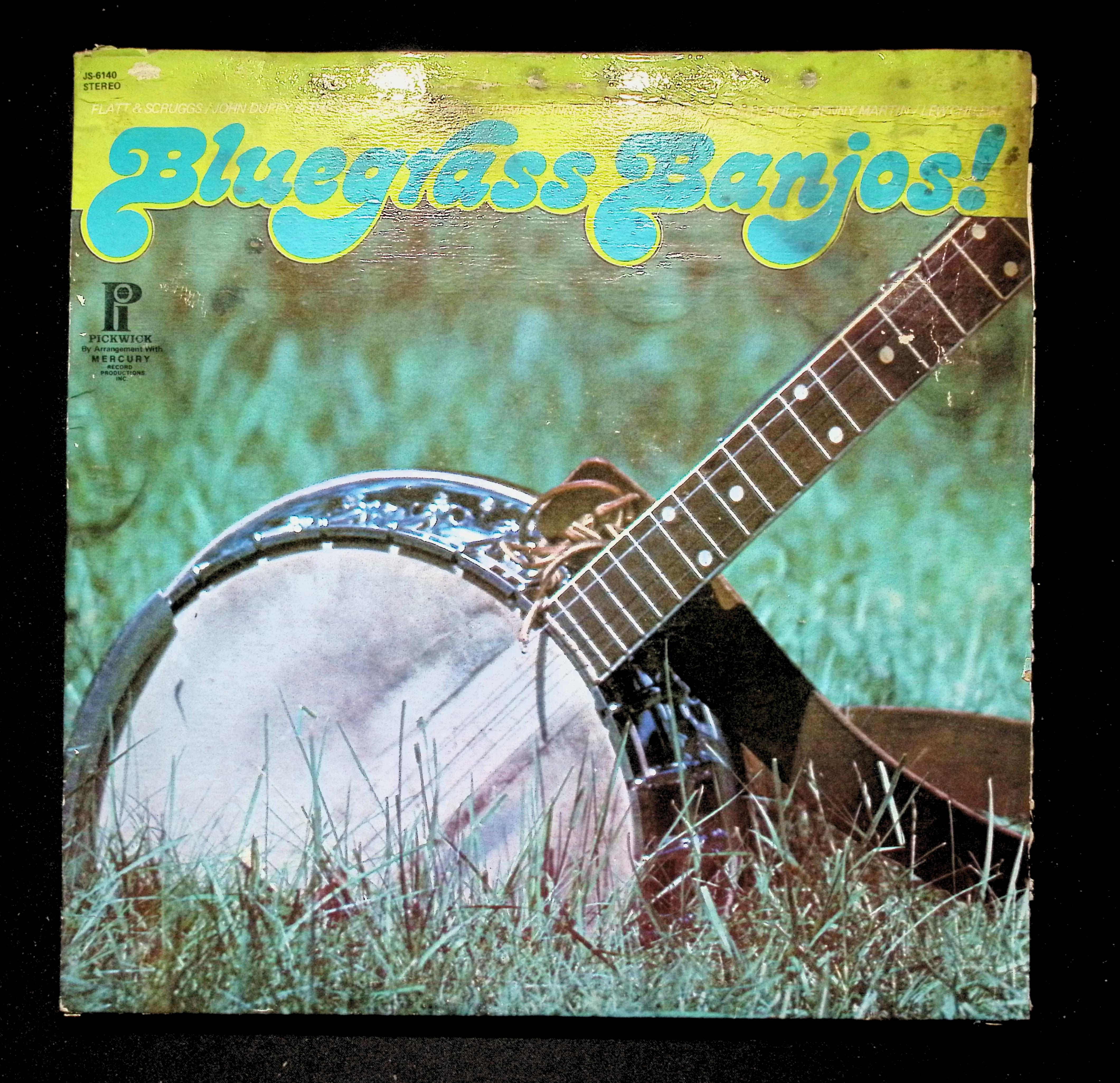 Various Bluegrass Banjos LP 1975 Pickwick Folk