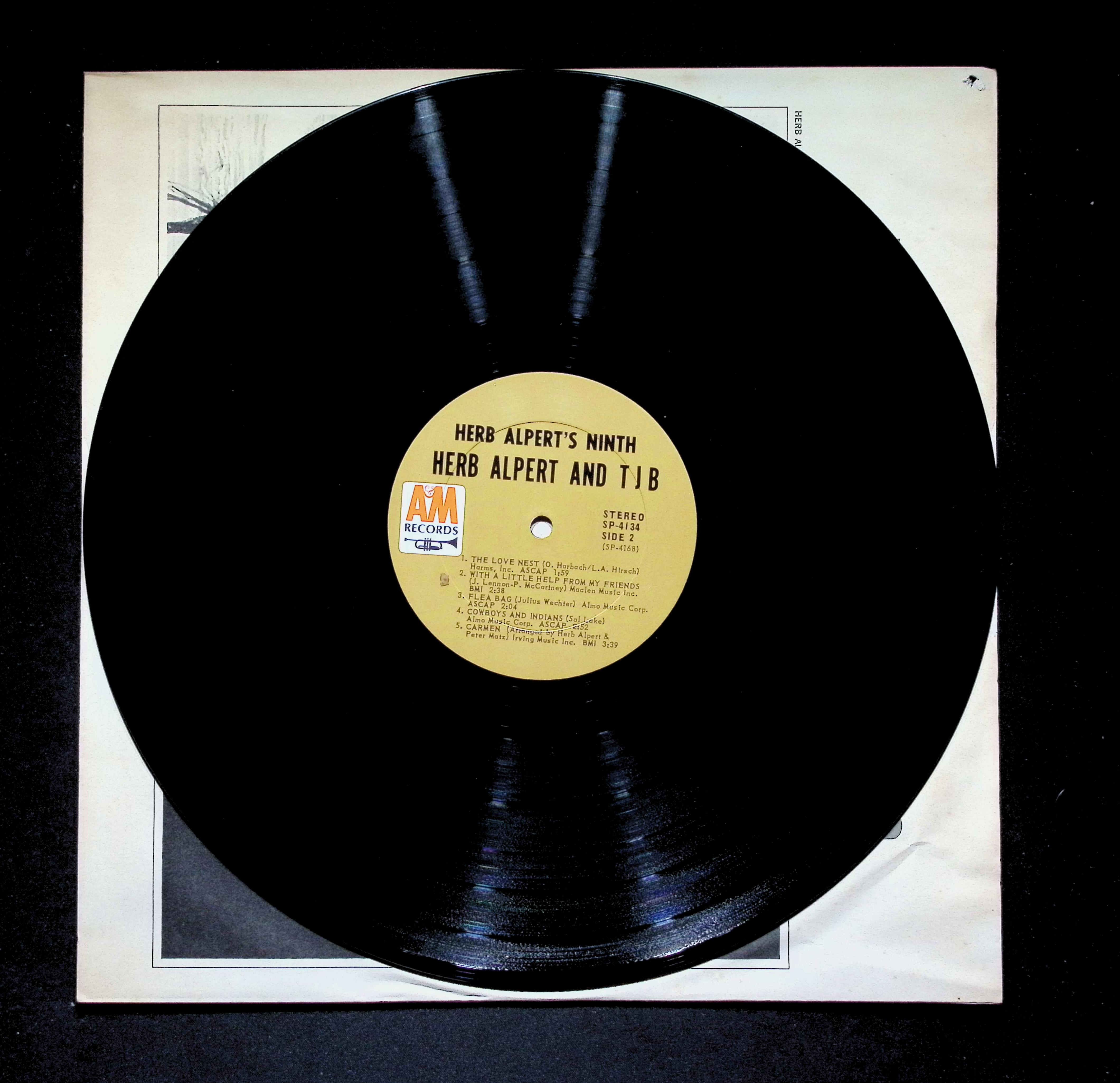 Herb Alpert Ninth LP 1967 A&M Records Jazz Pop — image 5