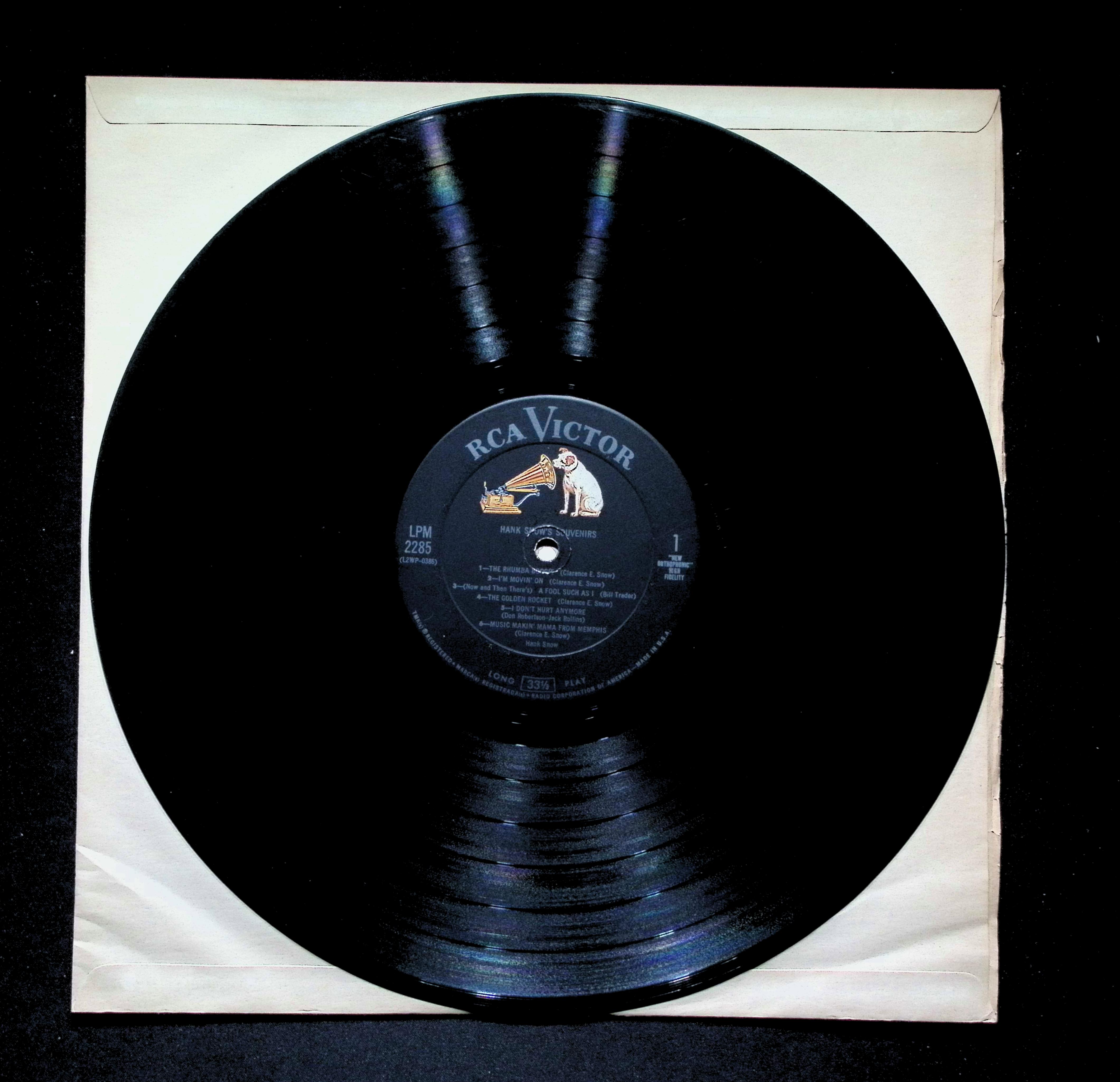 Hank Snow Souvenirs LP N/A RCA Victor Country — image 5