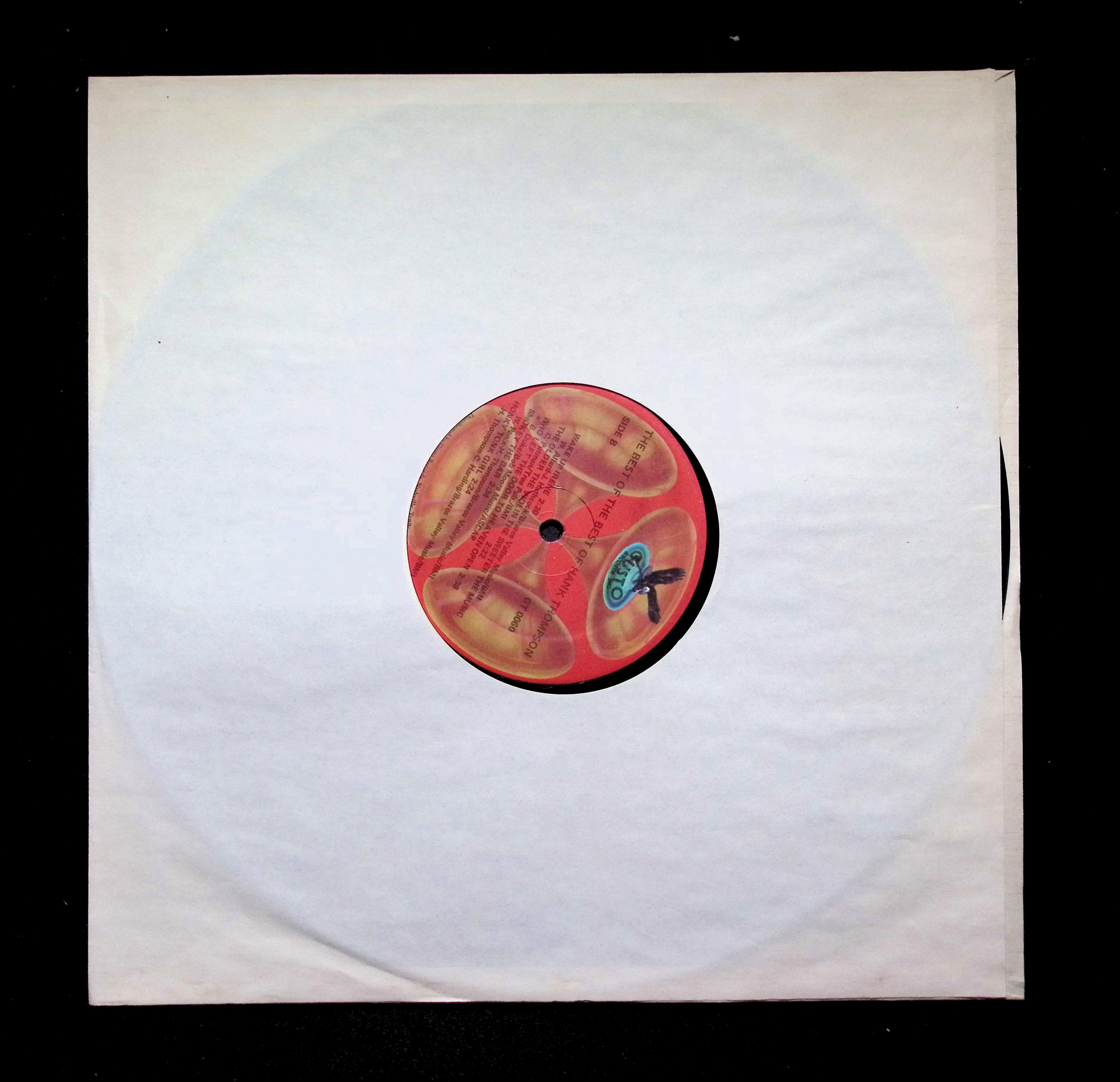 Hank Thompson Best Of LP 1980 Gusto Records Country — image 3