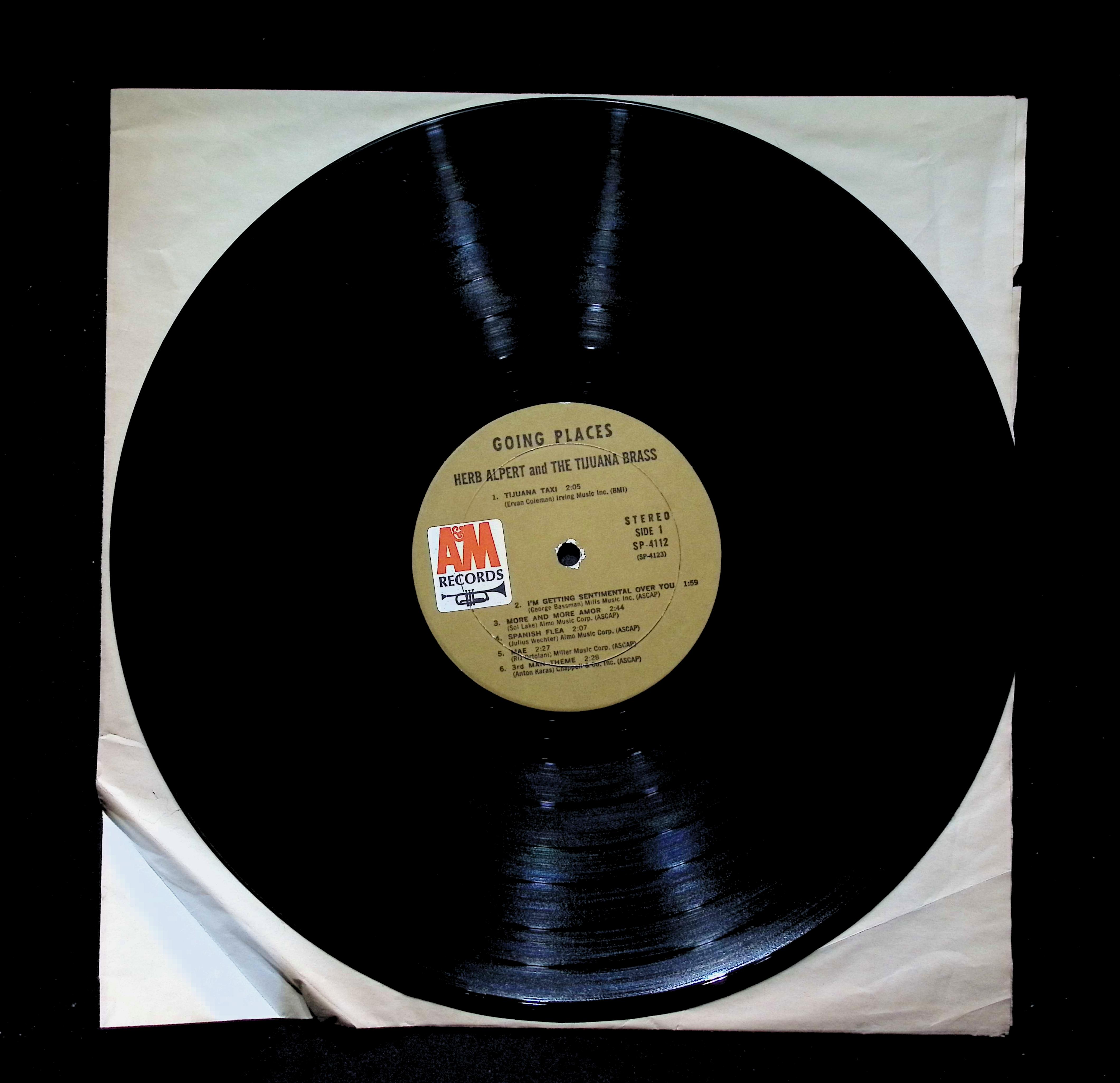Herb Alpert & The Tijuana Brass - !!Going Places!! LP 112 LP Vinyl — image 5