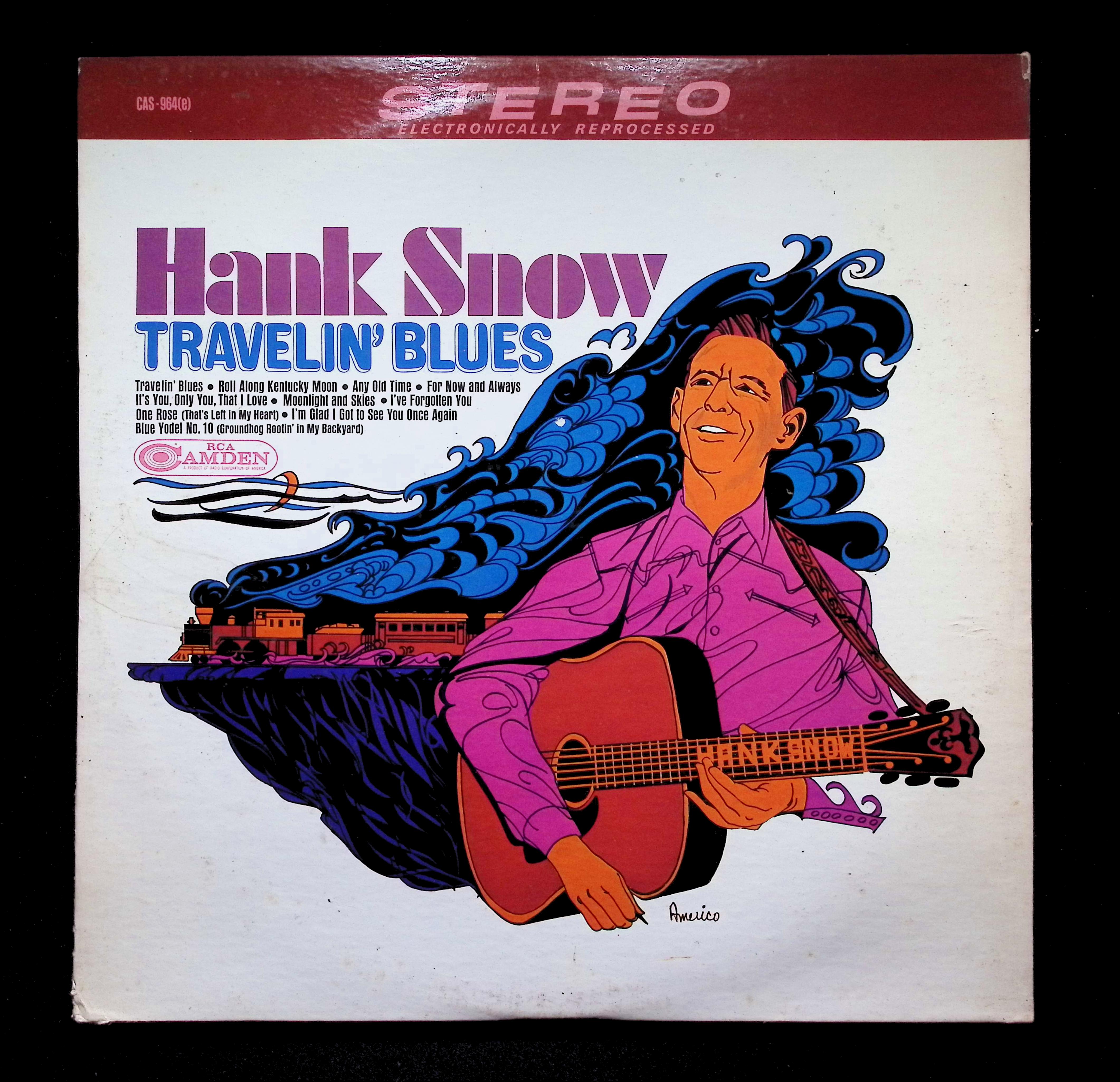 Hank Snow - Hank Snow with Songs from Country Music's E... CAS-964(e) LP Vinyl