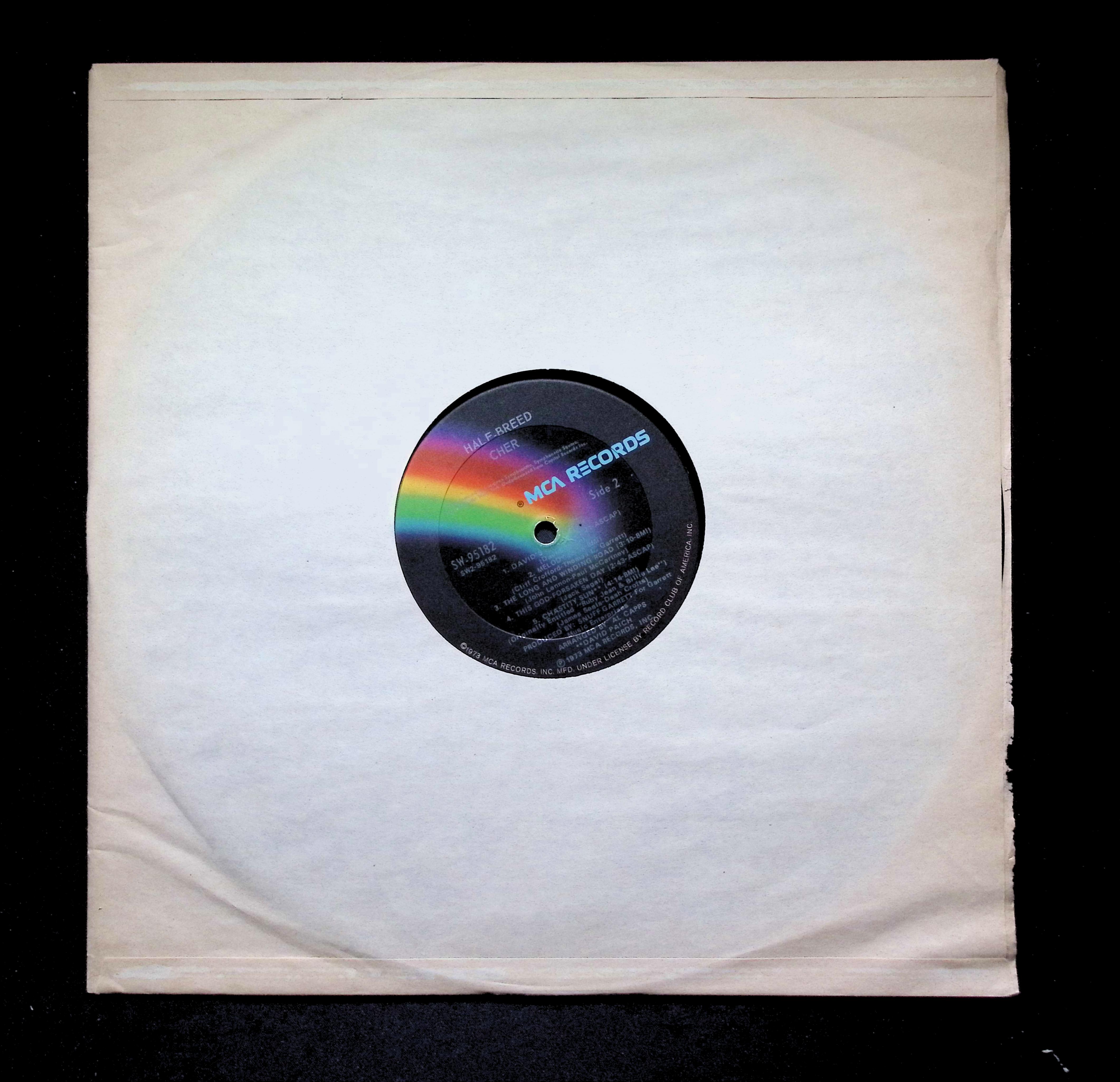 Cher - Half-Breed (1973) MCA 2104 LP Vinyl — image 3