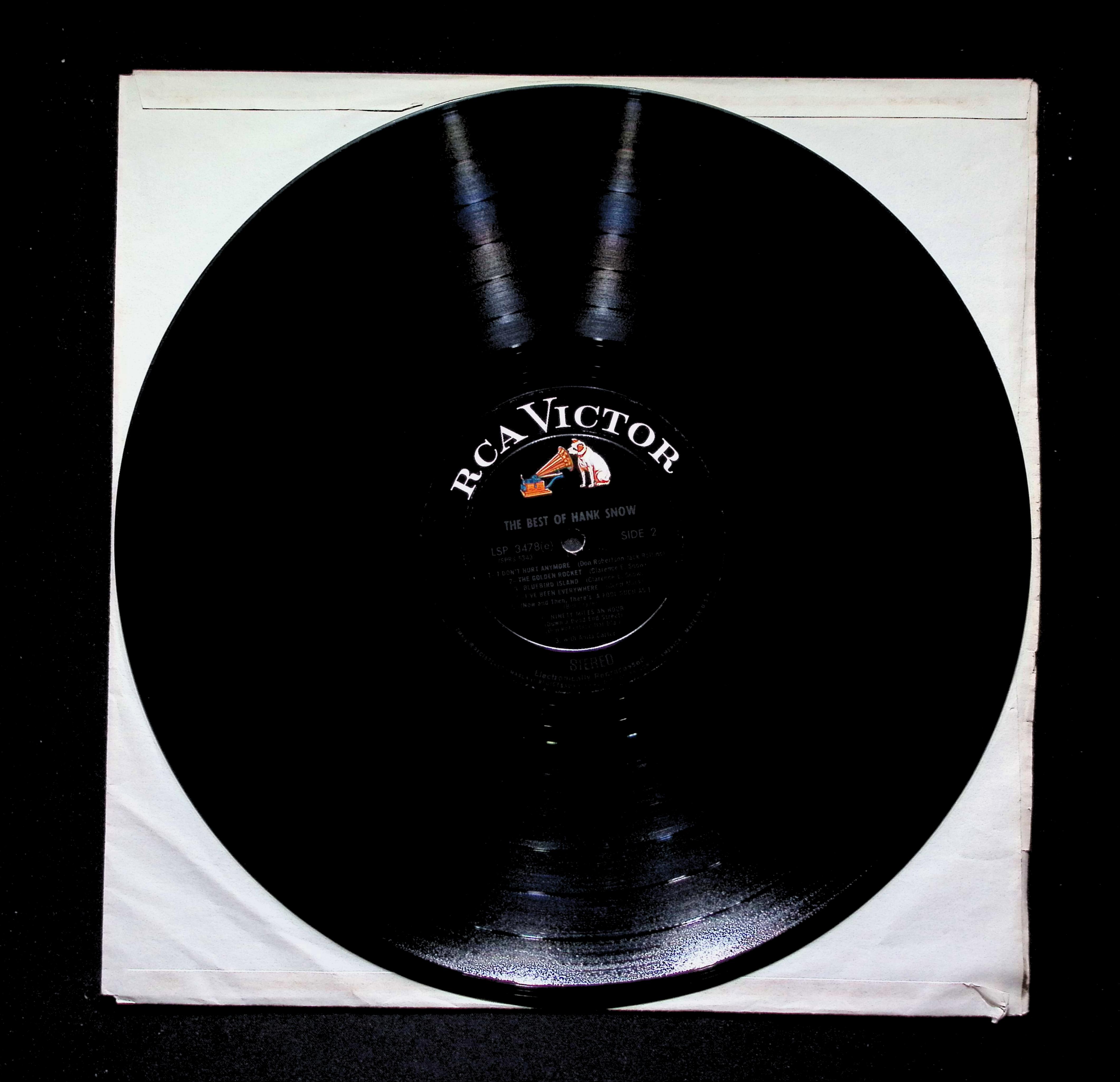 Hank Snow - The Best Of Hank Snow (1966) LSP-3478 (e) LP Vinyl — image 5