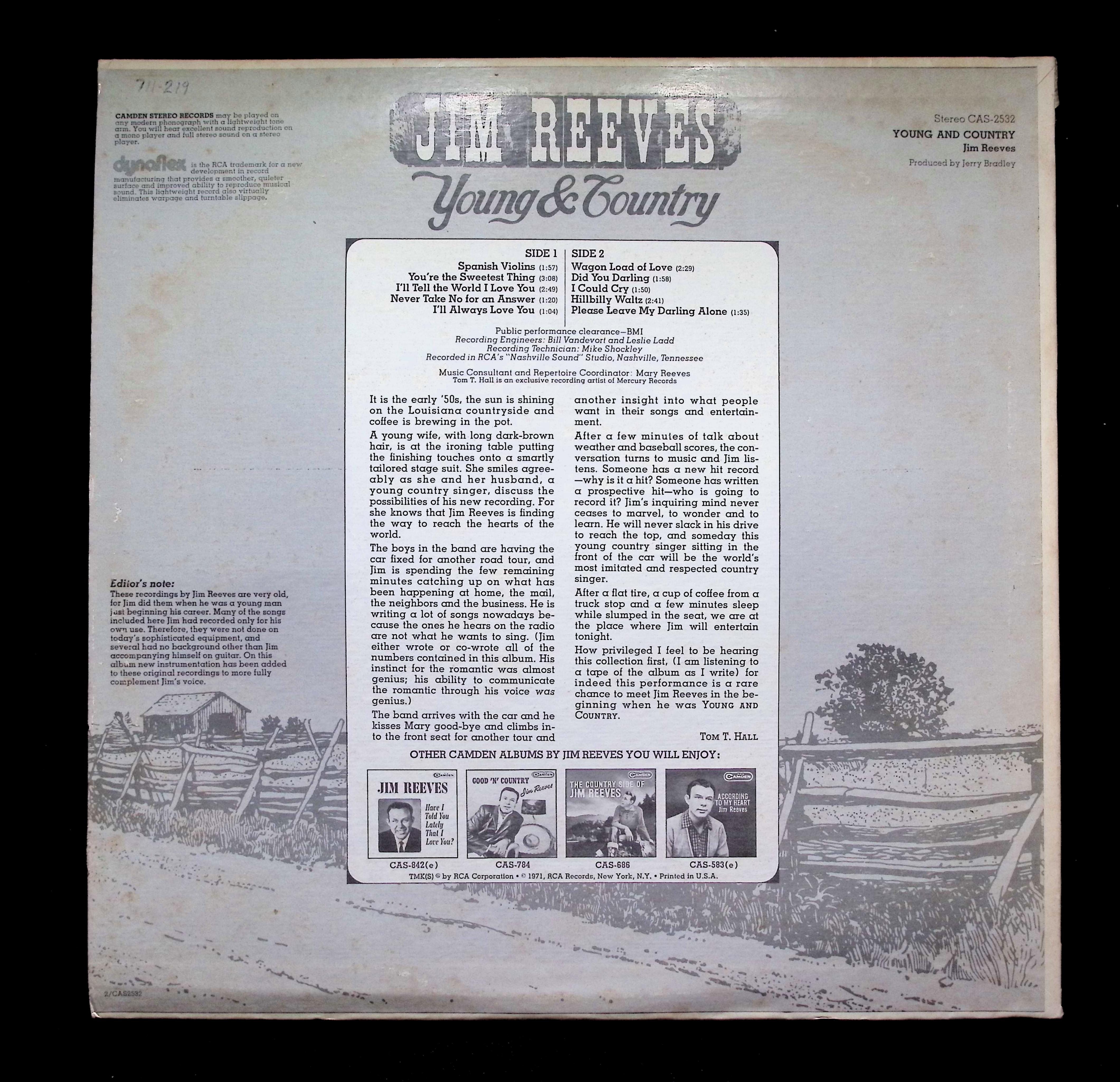 Living Strings - Nostalgia (1972) CAS-2505 Vinyl LP Record — image 2