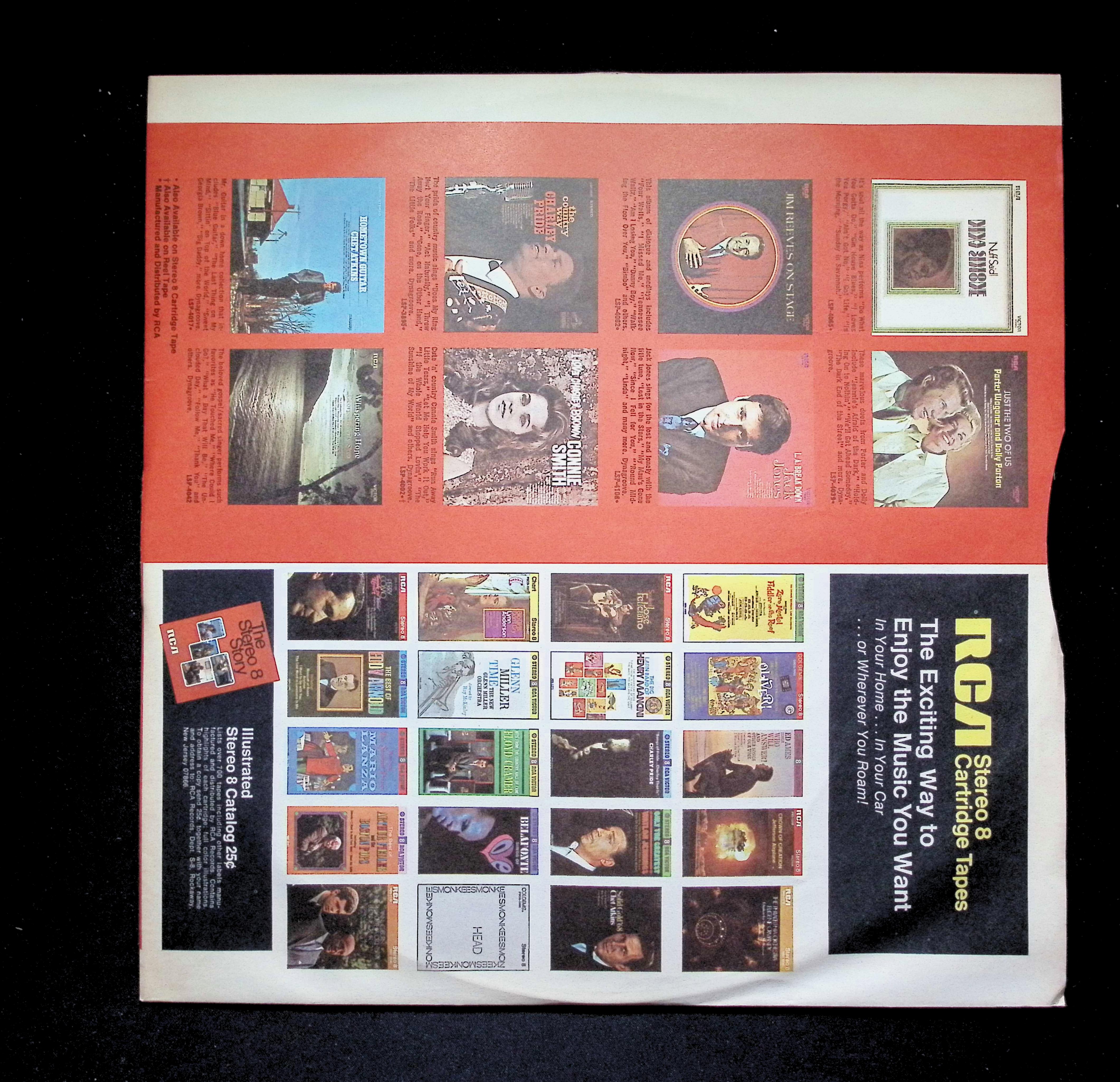 Jim Reeves - And Some Friends (1969) LSP-4112 Vinyl LP Record — image 3