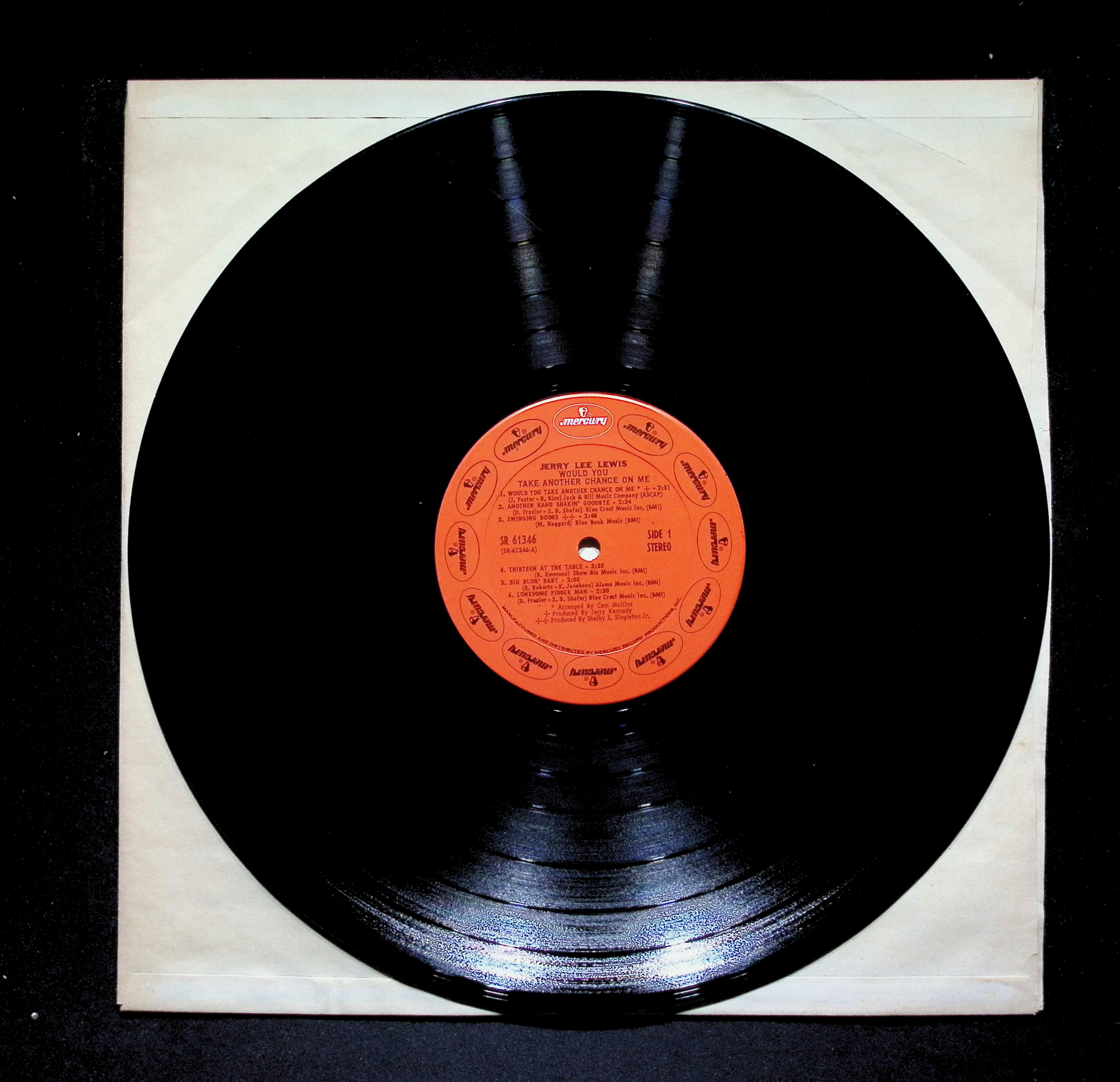 Jerry Lee Lewis - Would You Take Another Chance On Me? (1971) SR61346 LP — image 5