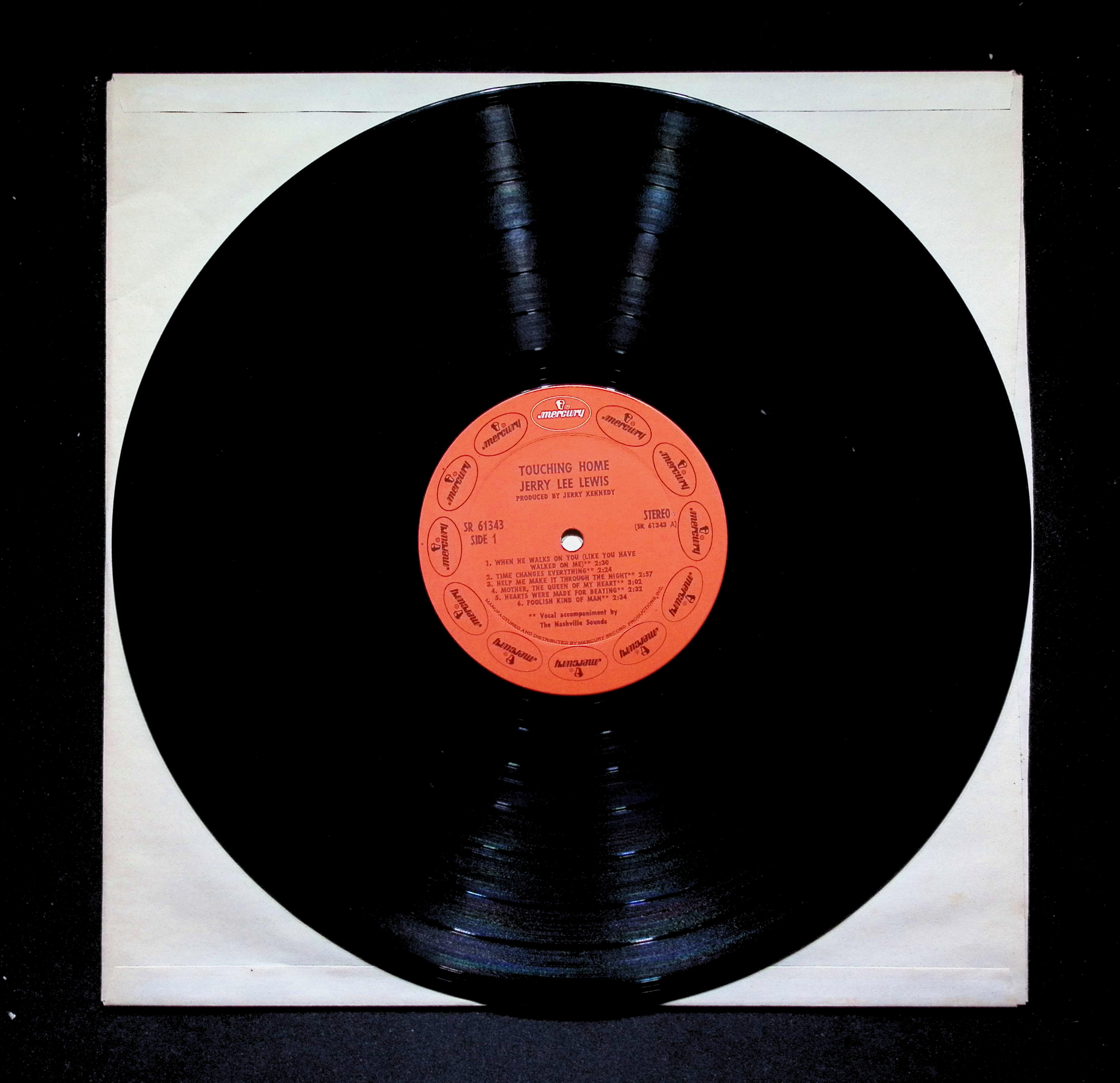 Jerry Lee Lewis - Touching Home (1971) SR-61343 Vinyl LP Record — image 4