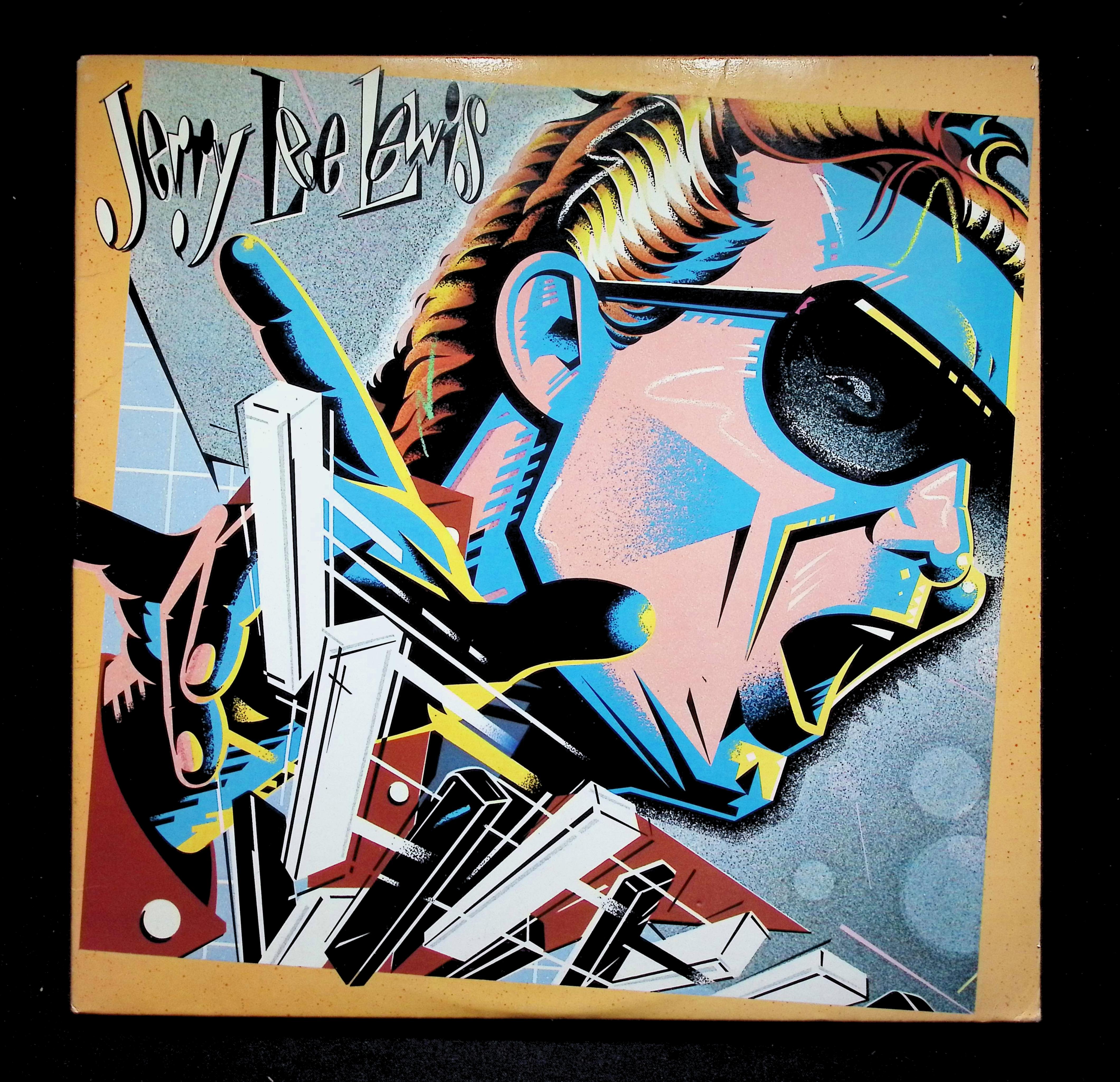 Jerry Lee Lewis - Unknown (1978) 6E-184-A Vinyl LP Record