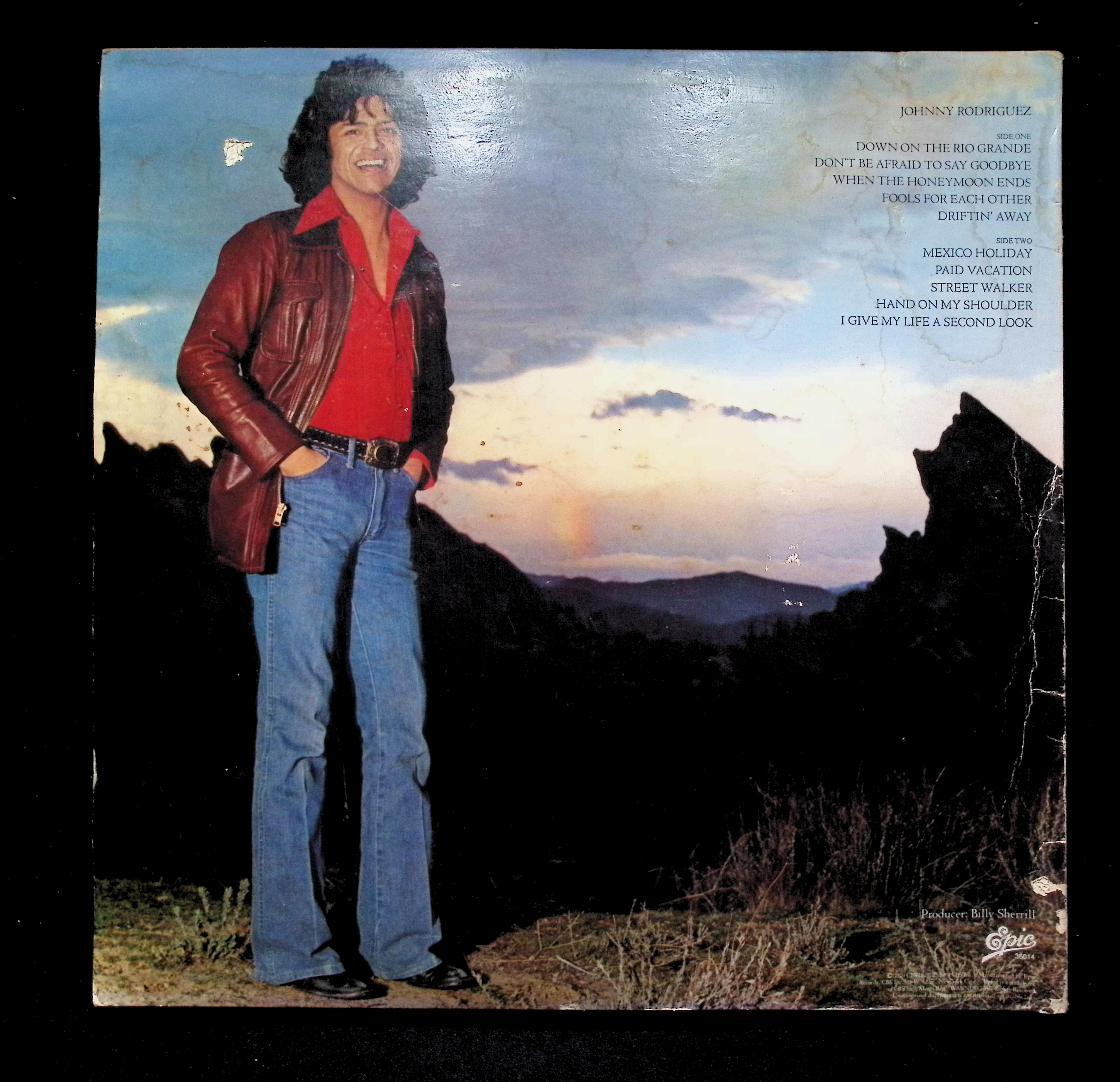 Johnny Rodriguez (4) - Rodriguez (1979) KE 36014 Vinyl LP Record — image 2