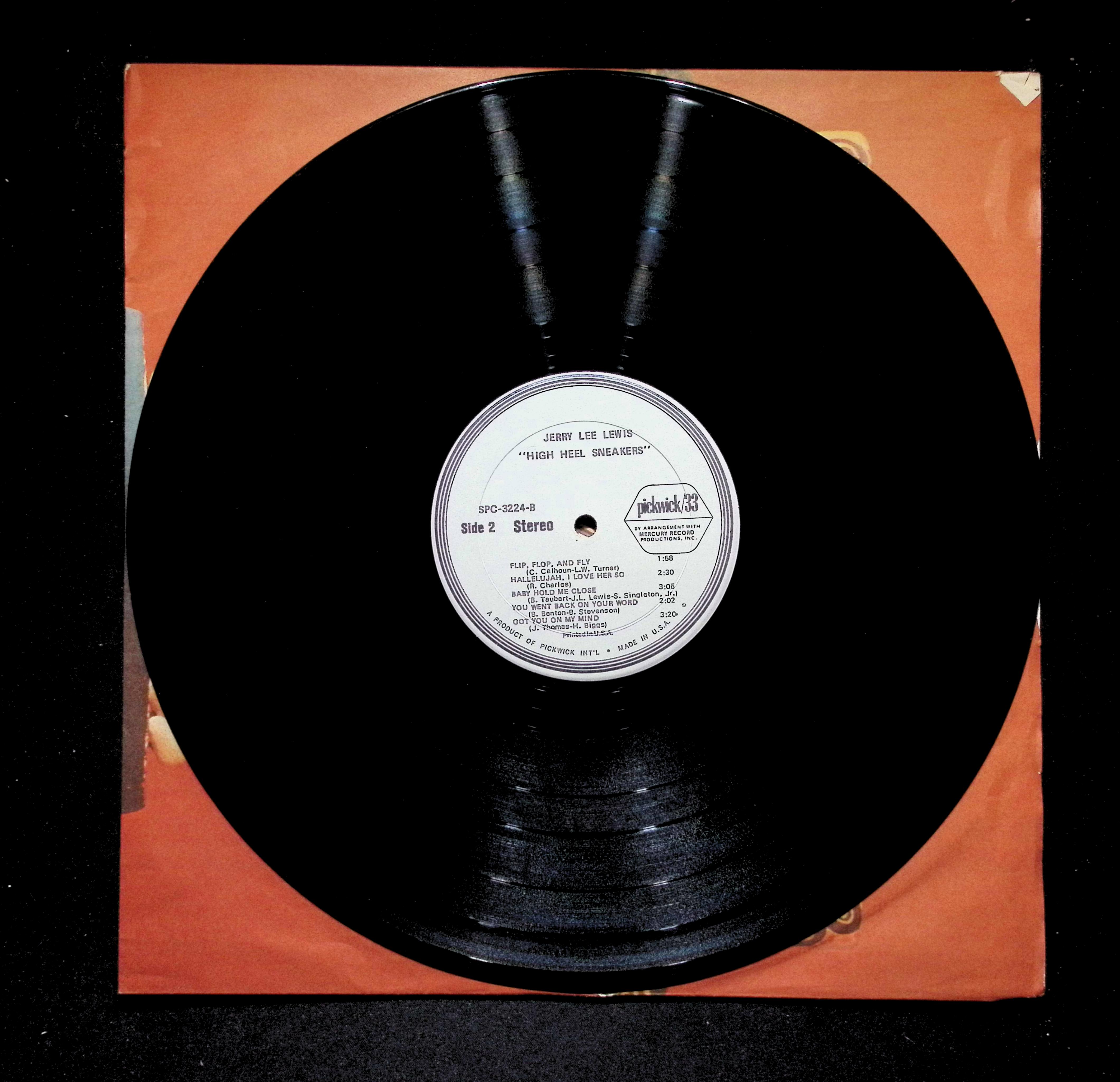 Jerry Lee Lewis - Jerry Lee Lewis SPC-3224 Vinyl LP Record — image 5