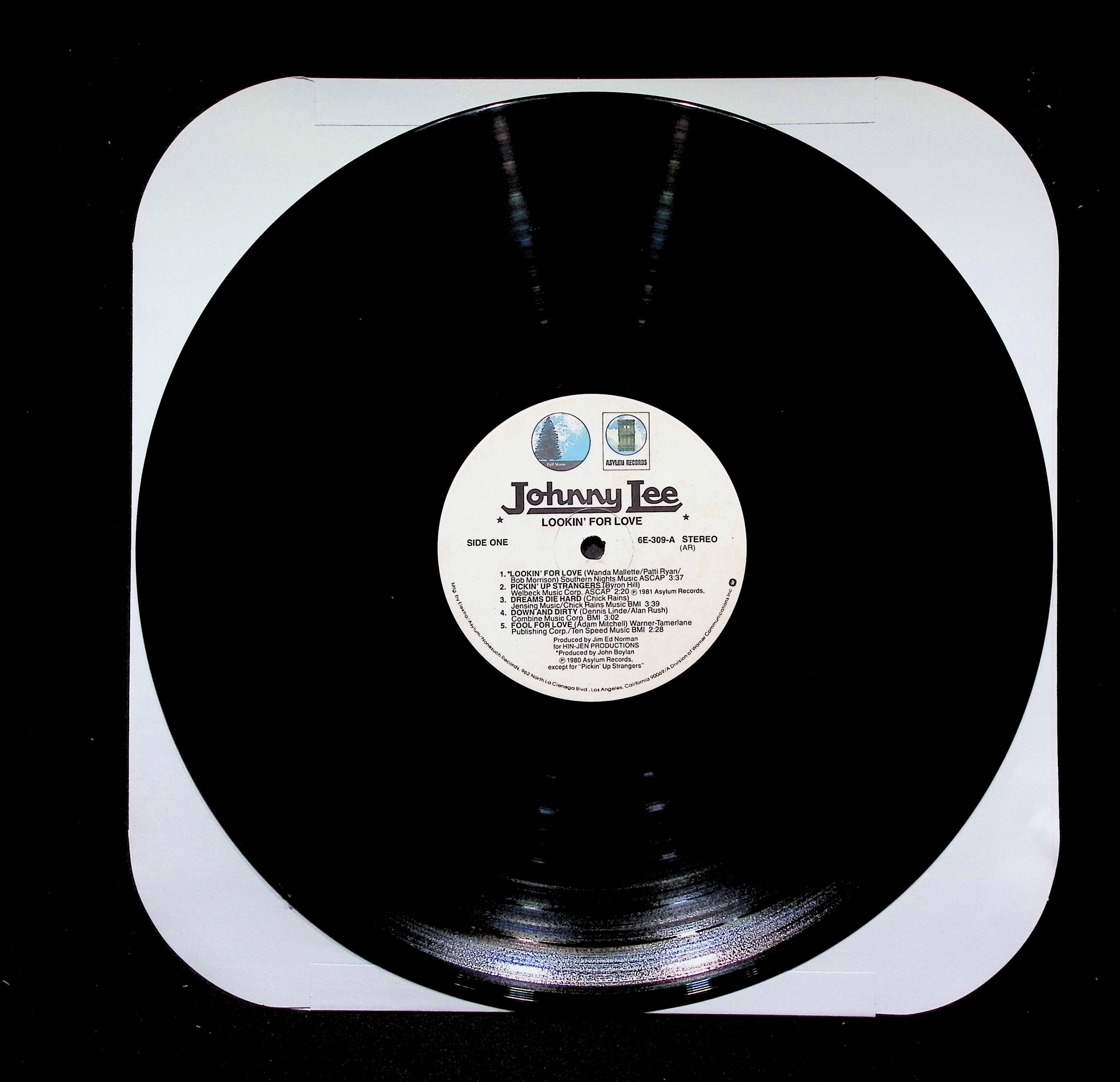 Johnny Lee - Lookin' For Love (1980) SE-309-B Vinyl LP Record — image 4