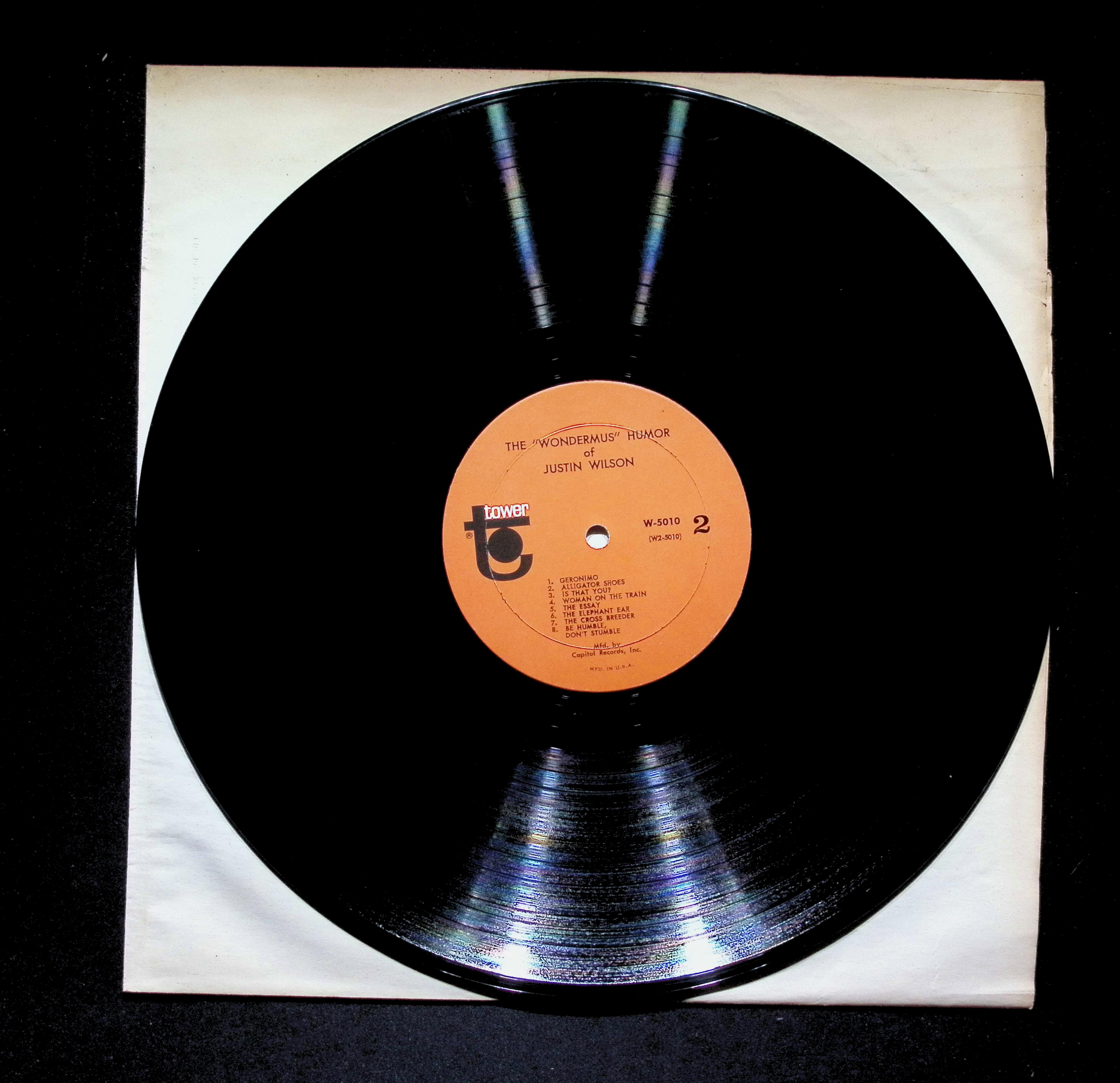 Justin Wilson - The "Wondermus" Humor Of Justin Wilson (1966) W-5010 — image 4