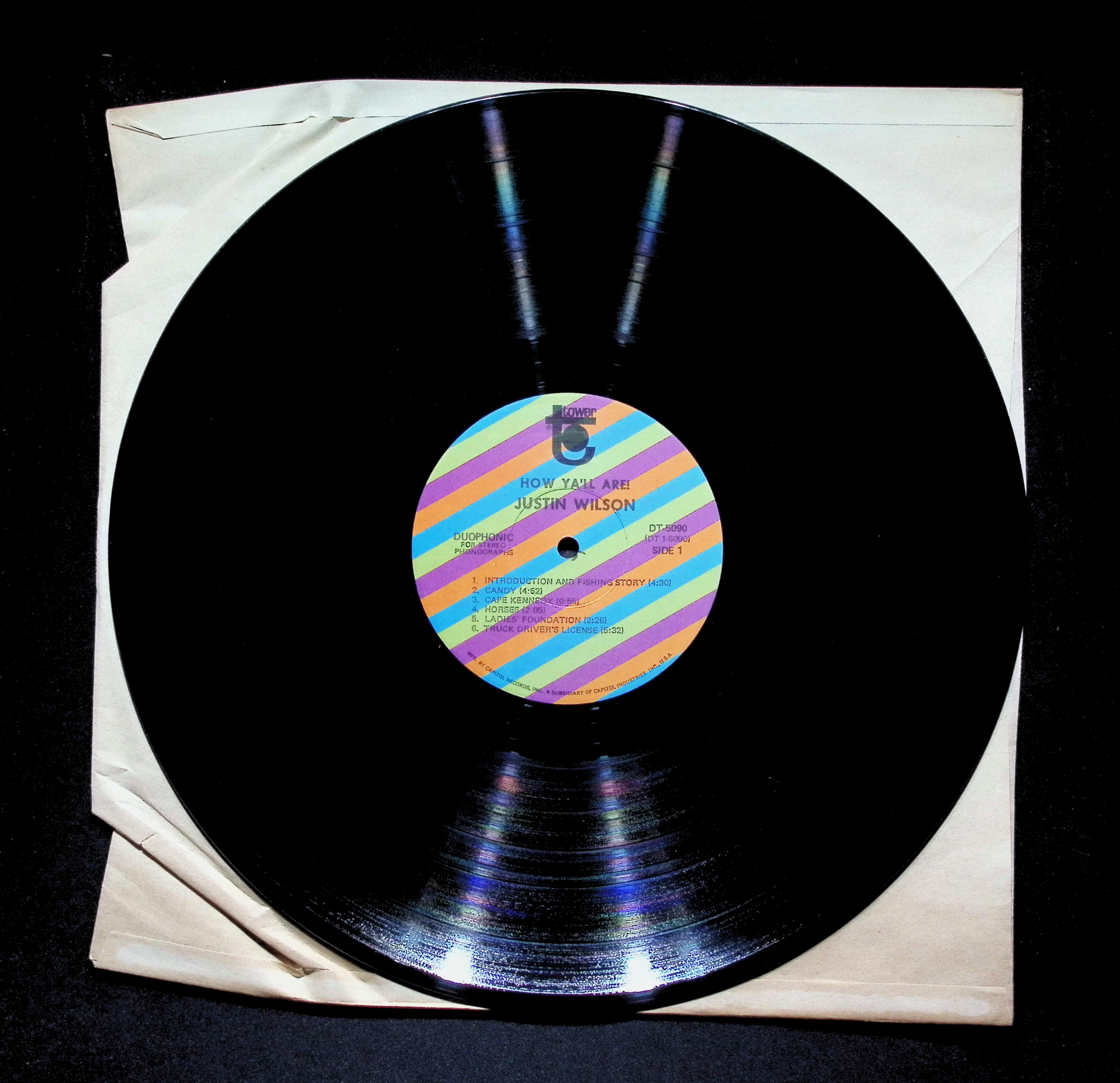 Justin Wilson - How Y'All Are! (1967) DT-5090 Vinyl LP — image 5