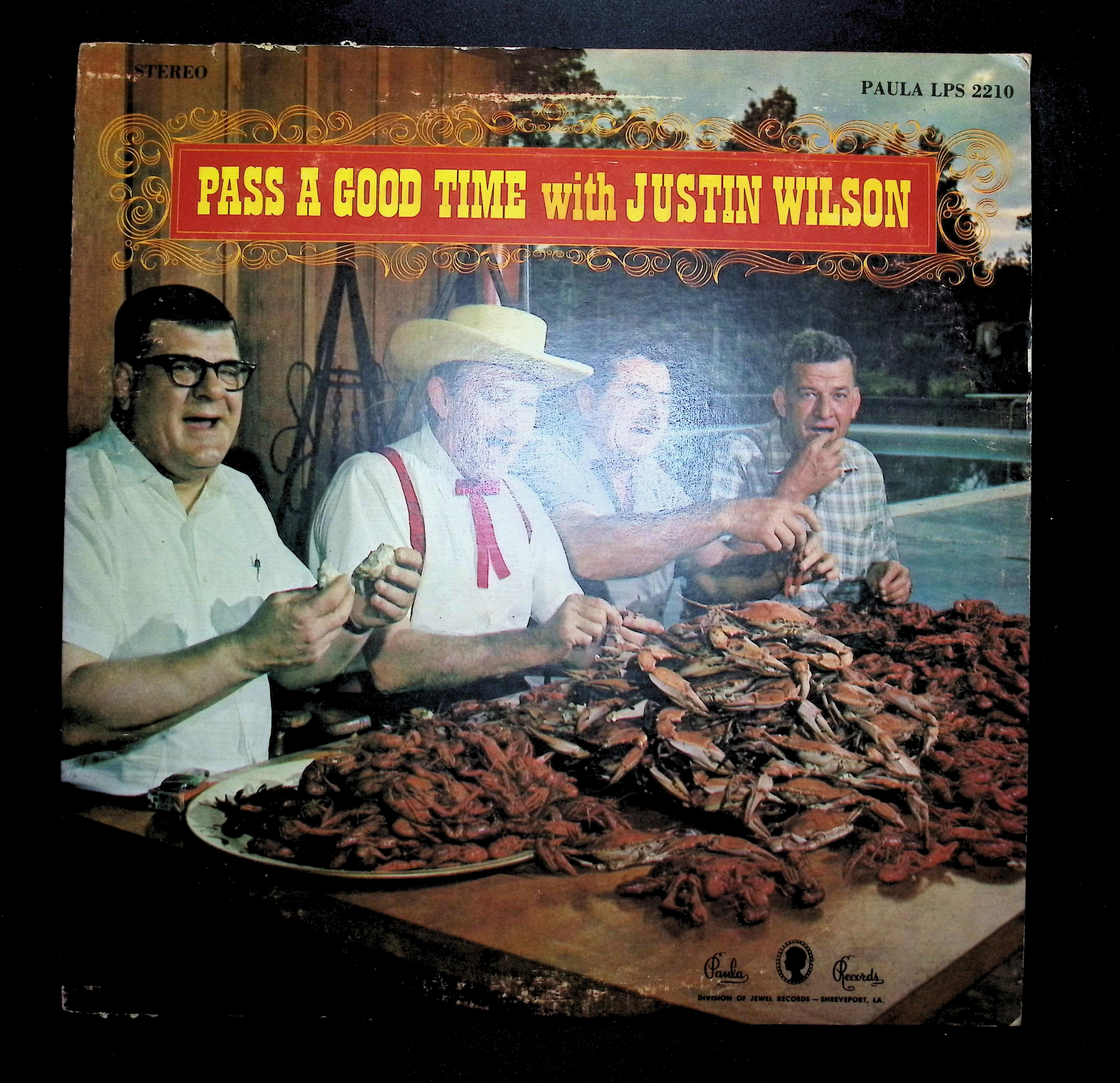 Justin Wilson - Pass A Good Time With Justin Wilson LPS 2210 Vinyl LP — image 2
