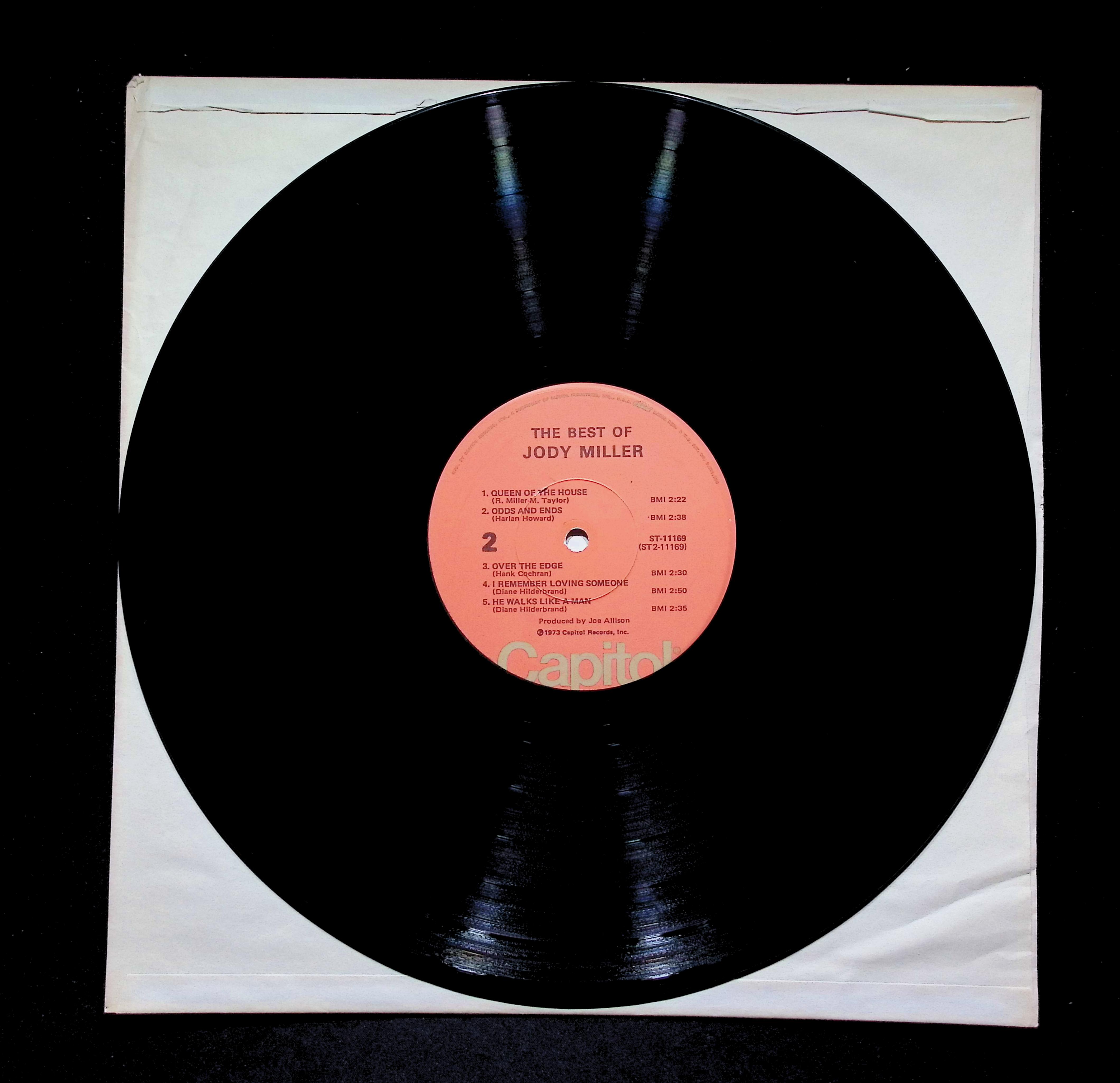 Jody Miller - The Best Of Jody Miller (1973) ST-11169 Vinyl LP — image 5