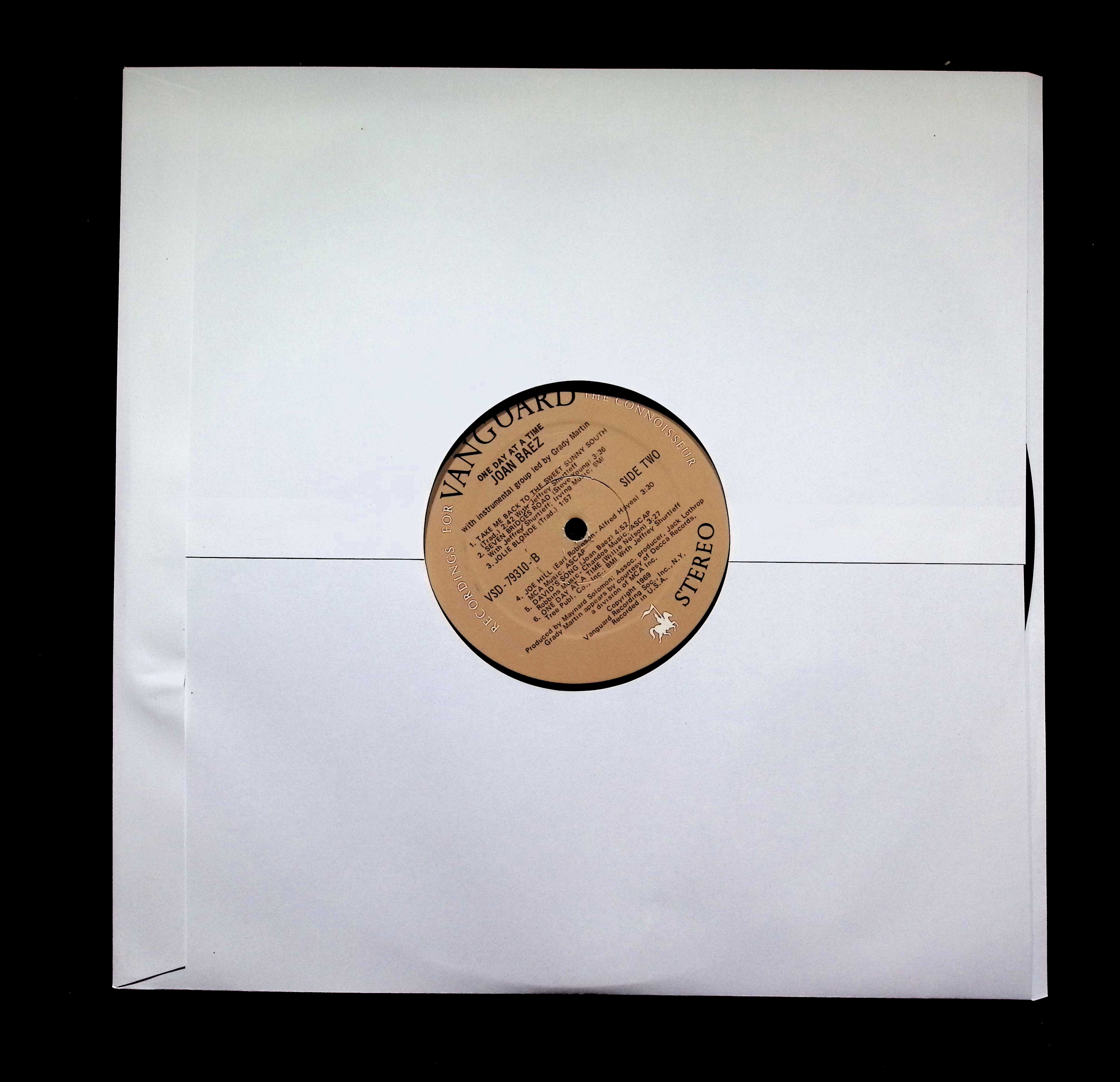 Joan Baez - One Day At A Time VSD 79310 Vinyl LP — image 3