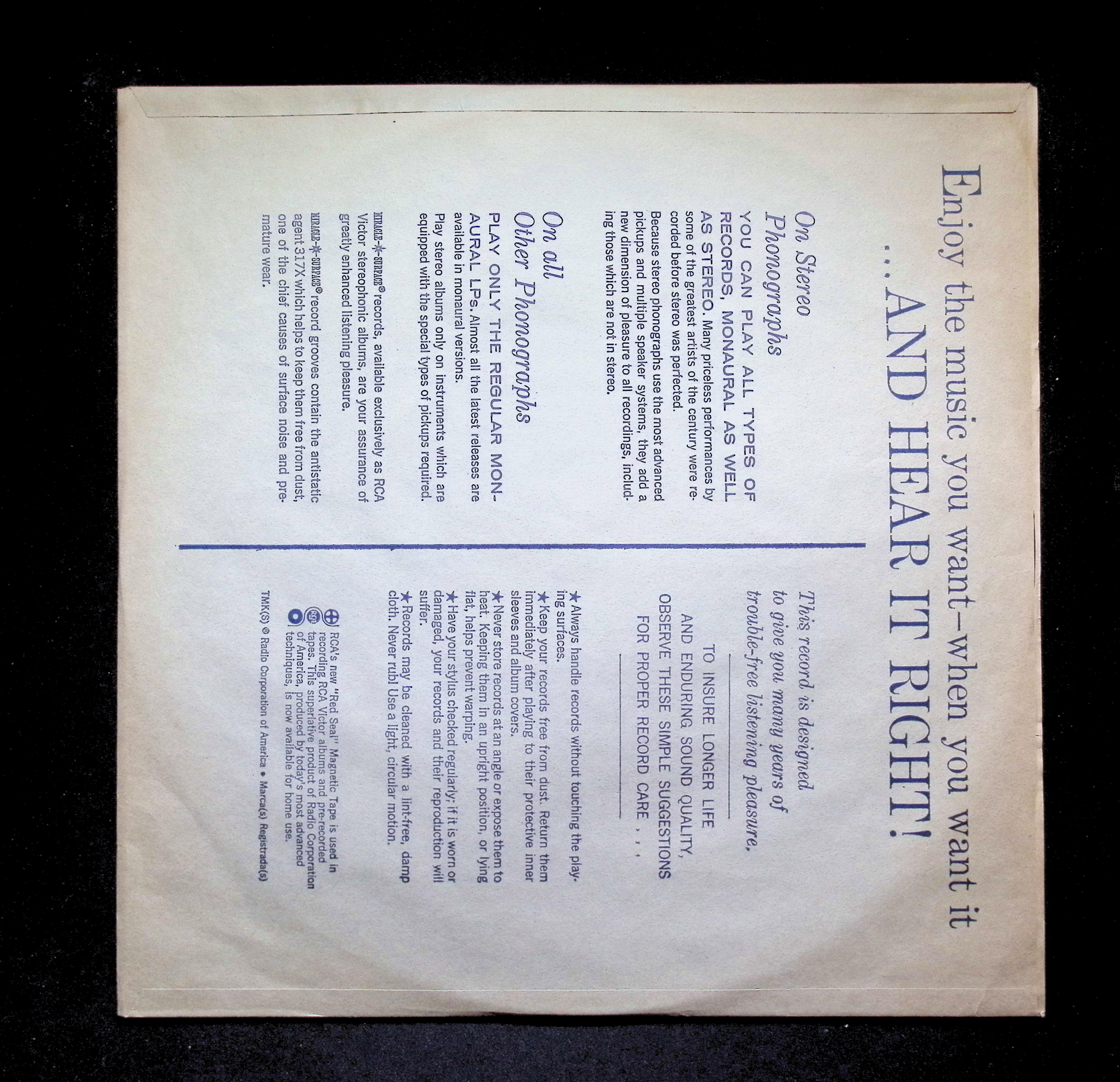 Jim Reeves - The Intimate Jim Reeves (1960) LSP-2216 Vinyl LP — image 3