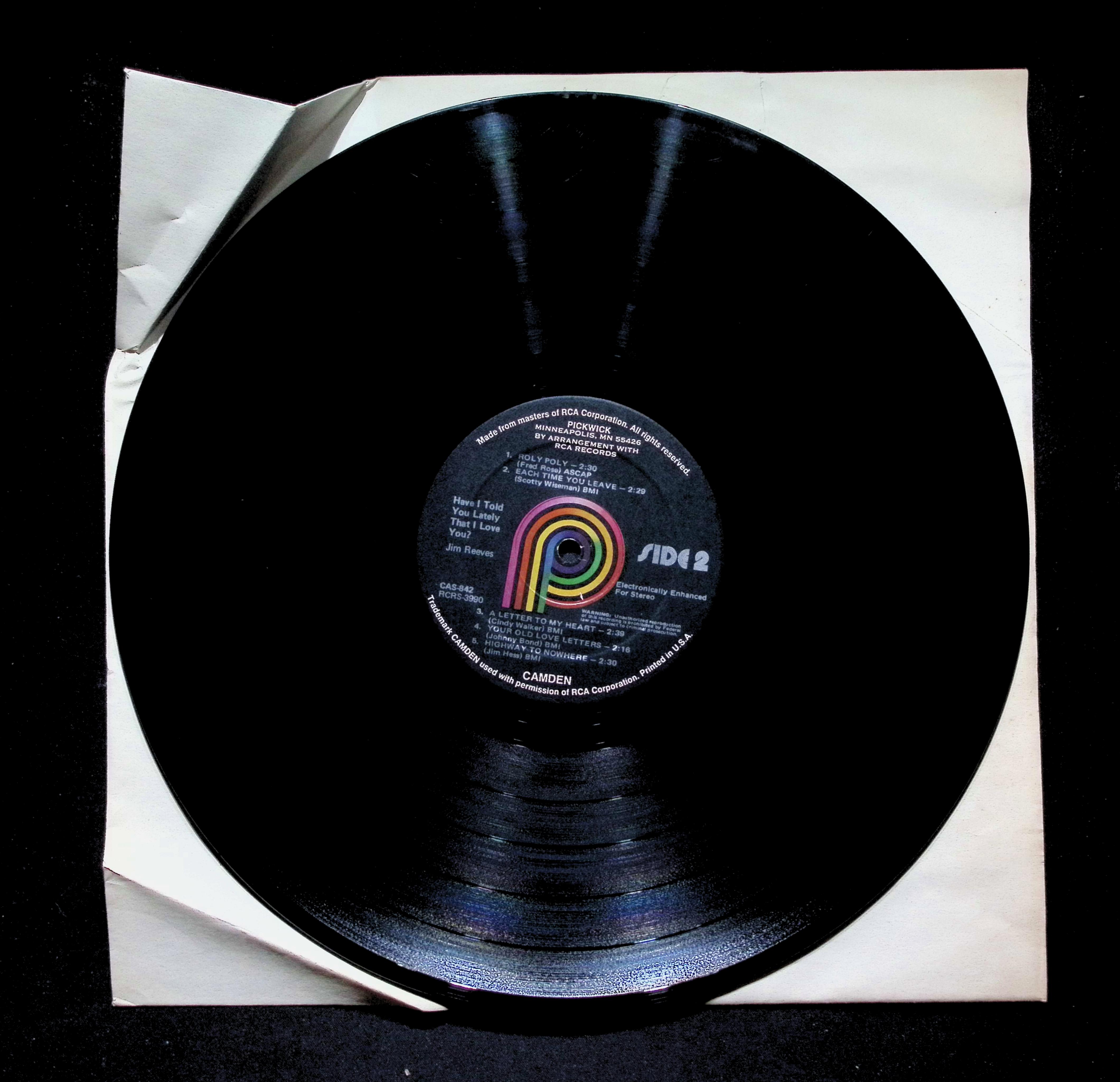 Jim Reeves - Have I Told You Lately That I Love You? CAS-842 — image 4