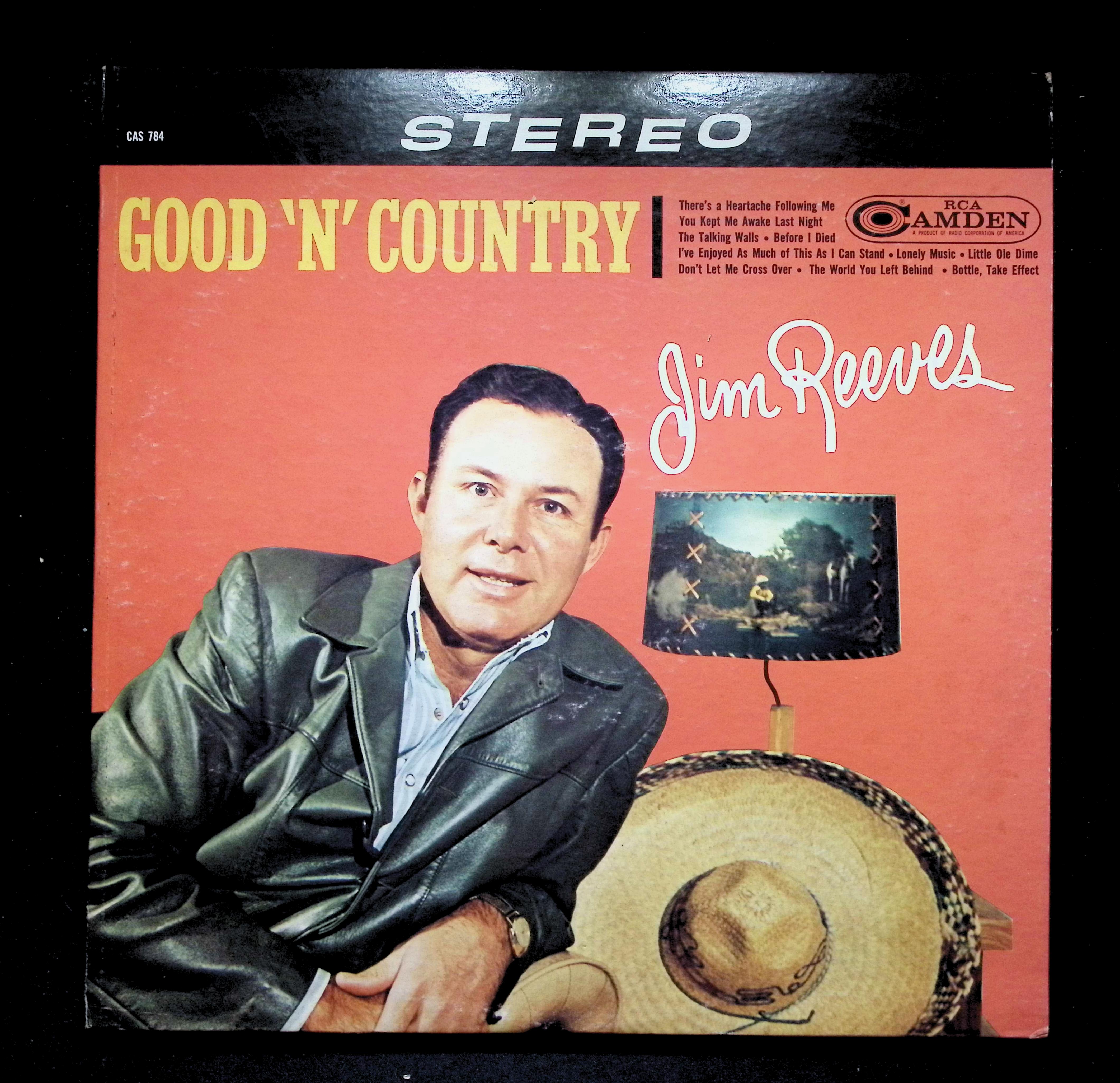 Jim Reeves - Good 'N' Country (1964) CAS 784 Vinyl LP