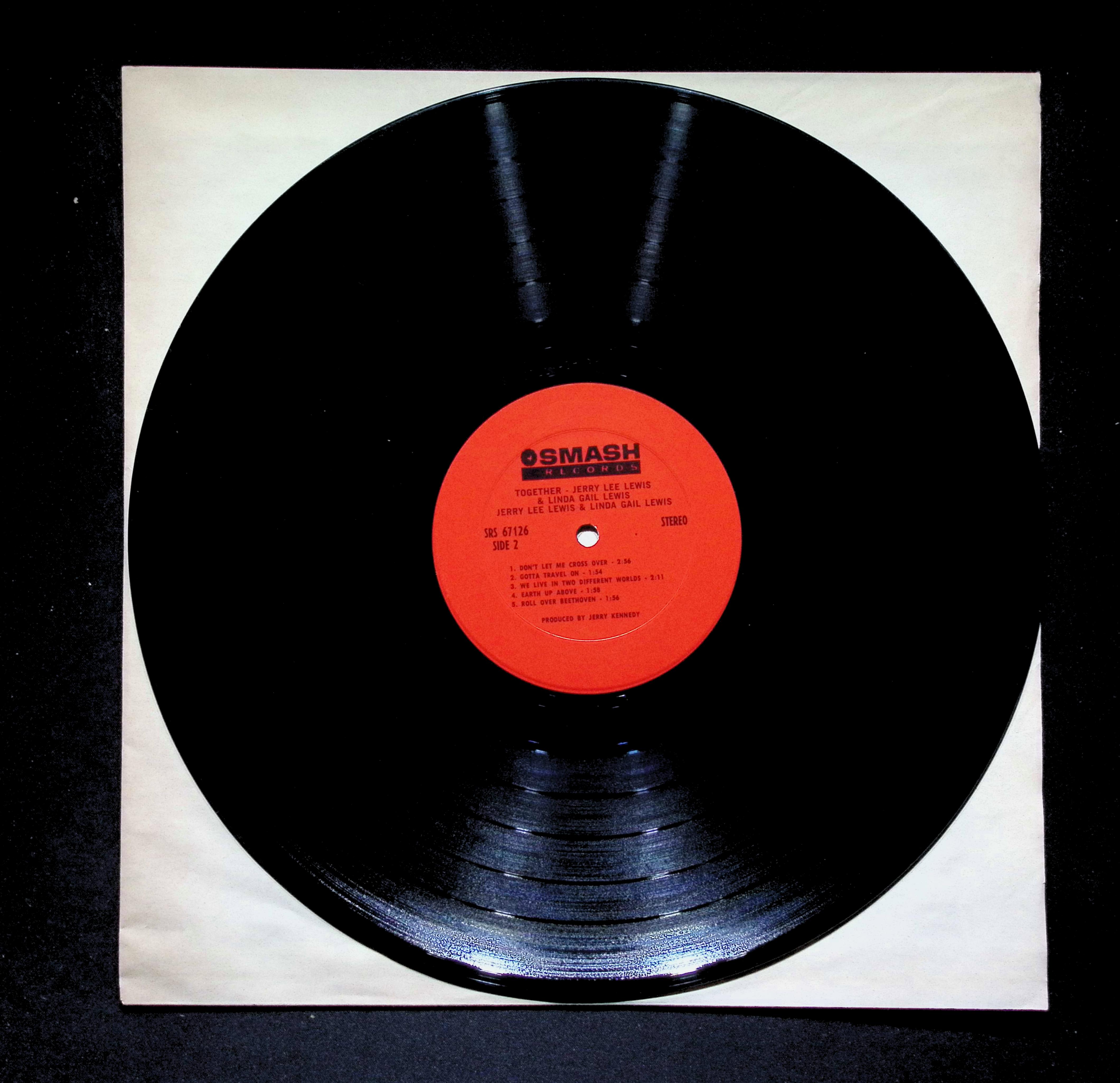 Jerry Lee Lewis - Together (1969) SRS 67126 Vinyl LP — image 4