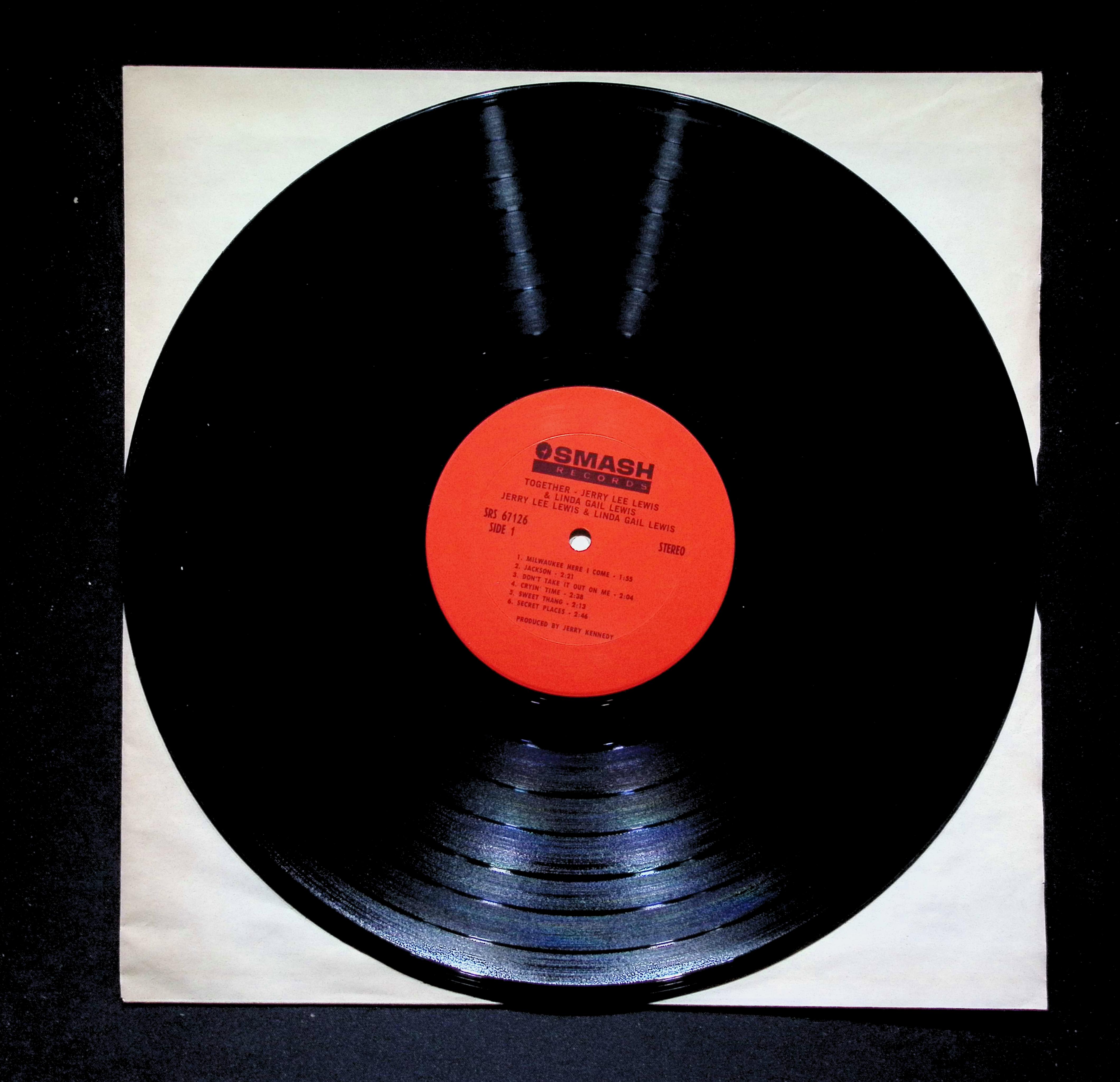 Jerry Lee Lewis - Together (1969) SRS 67126 Vinyl LP — image 5