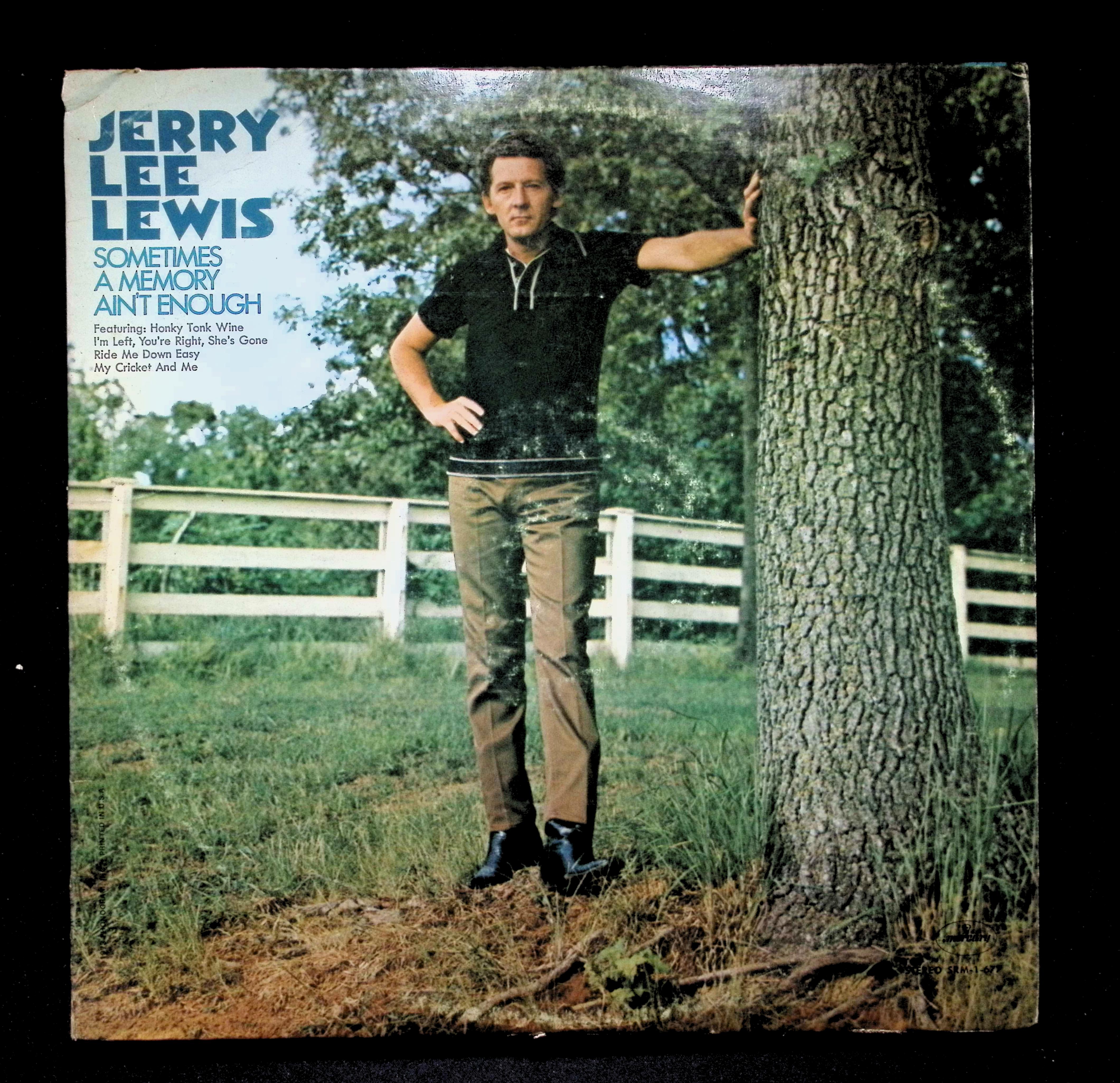 Jerry Lee Lewis - Sometimes A Memory Ain't Enough (1973) SRM-1-677 Vinyl LP